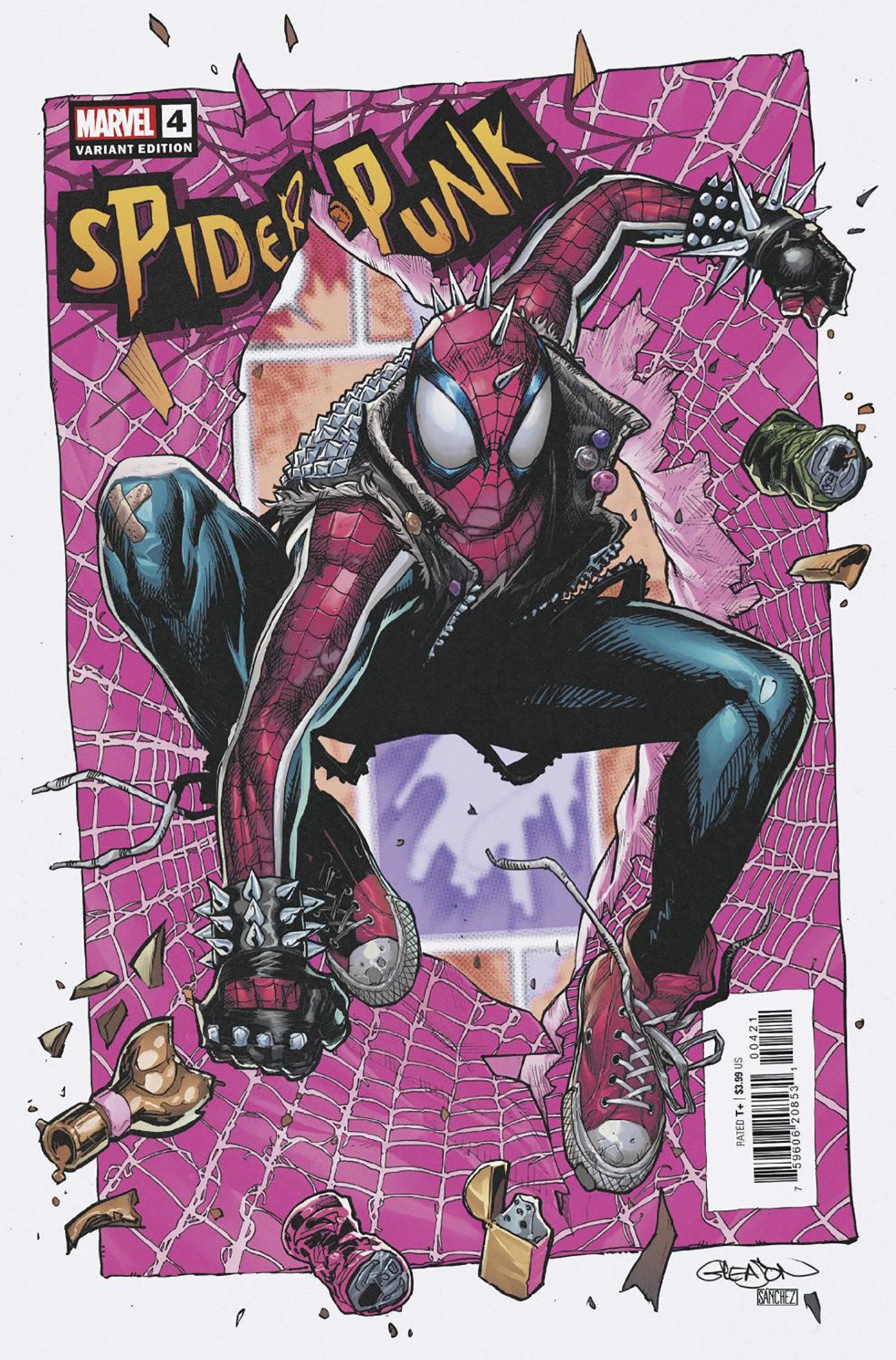 Spider-Punk: Arms Race #4 Pat Gleason Variant | Odin's Place