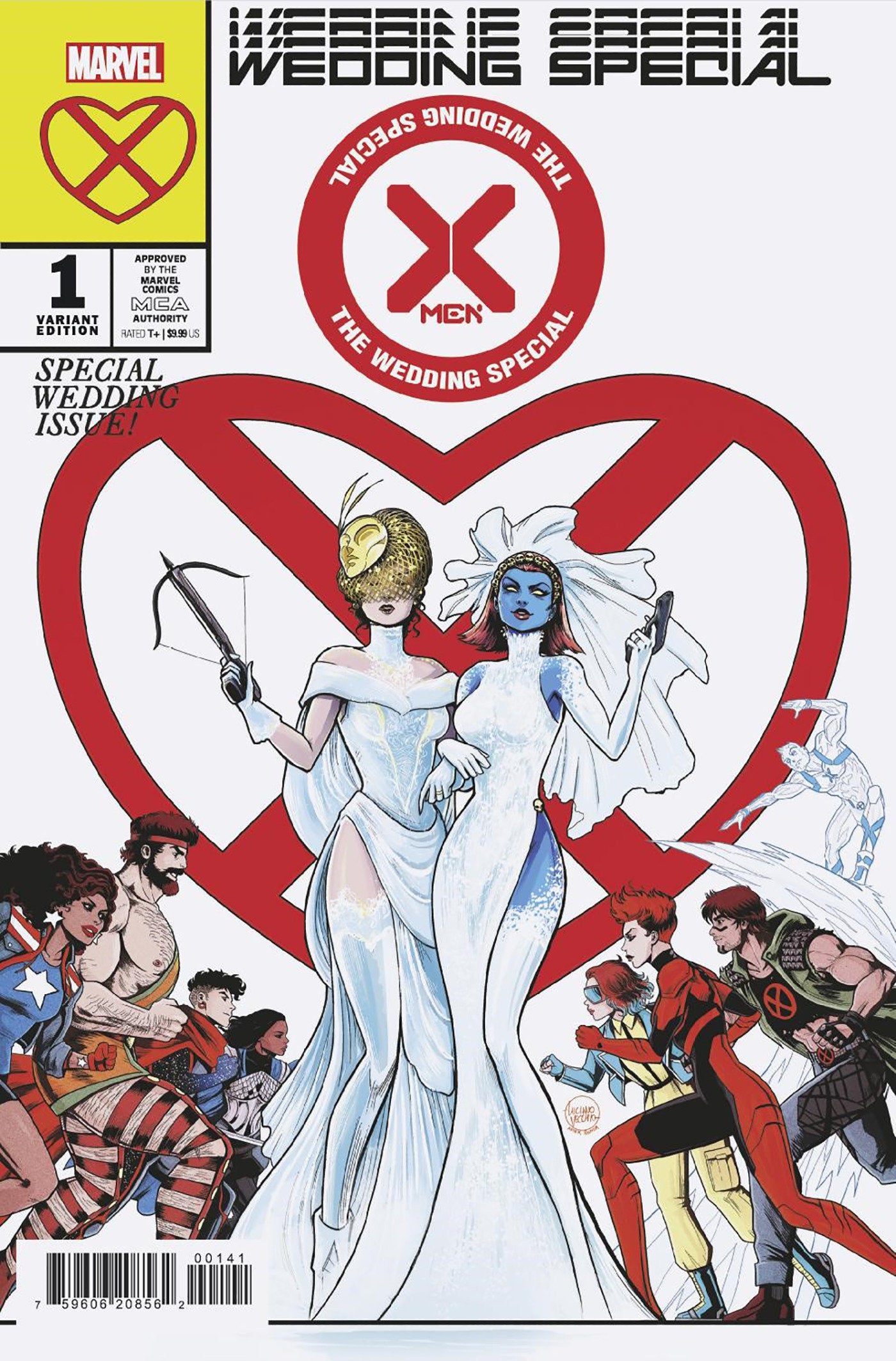 X-Men: The Wedding Special #1 Luciano Vecchio Variant | Odin's Place