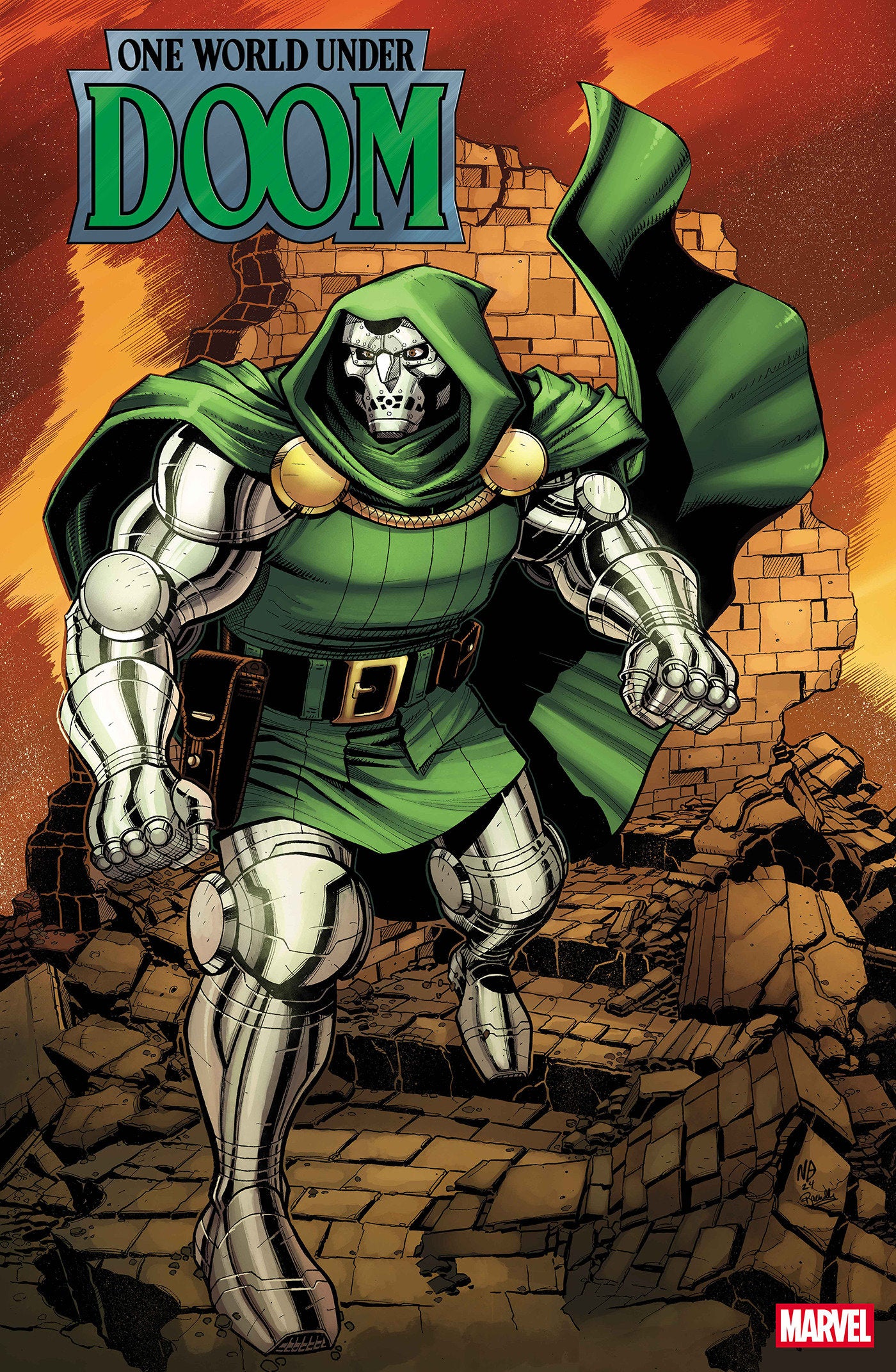 One World Under Doom #1 Nick Bradshaw Variant | Odin's Place