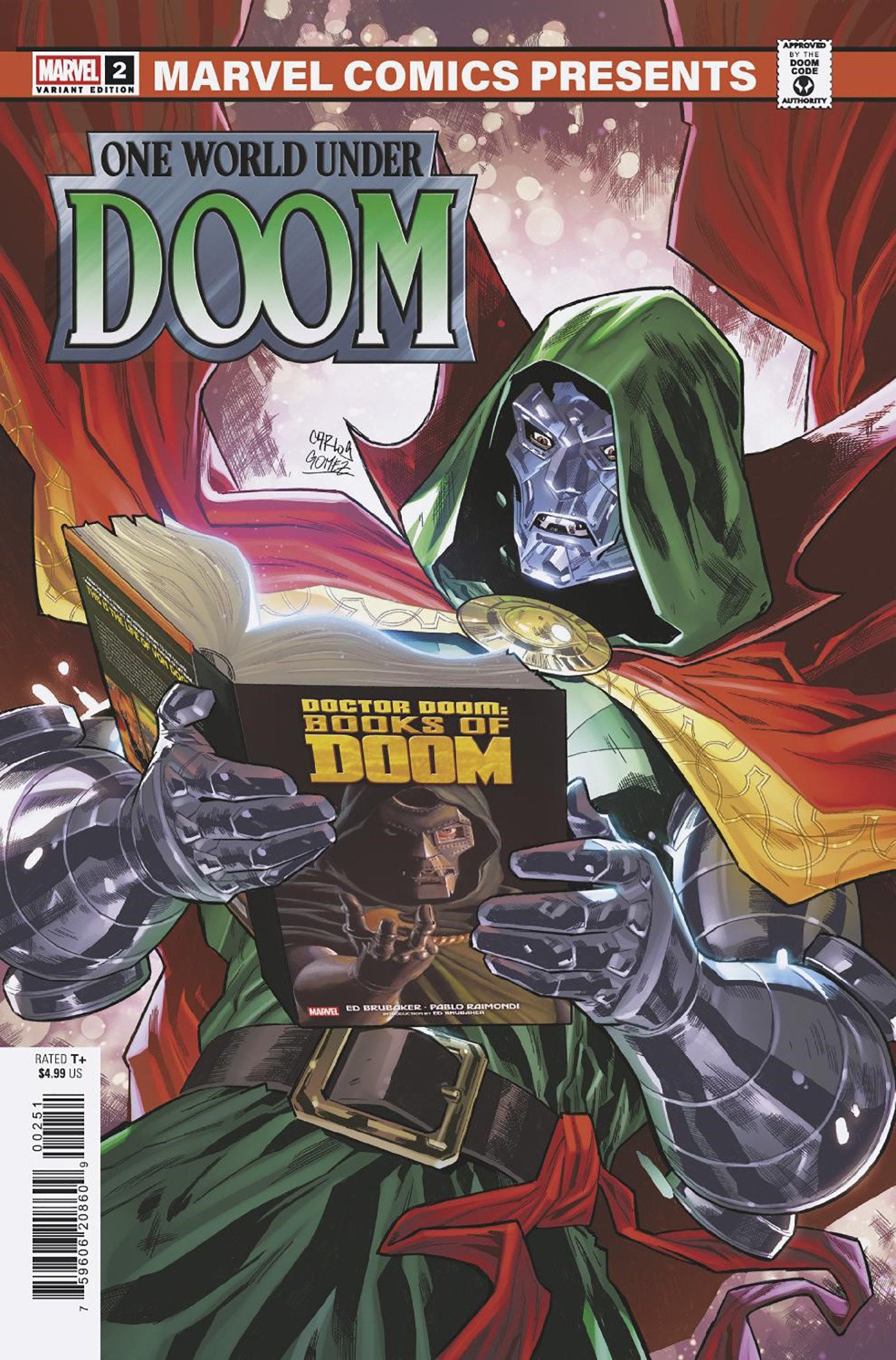 One World Under Doom #2 (Of 9) Marvel Comics Presents Variant | Odin's Place