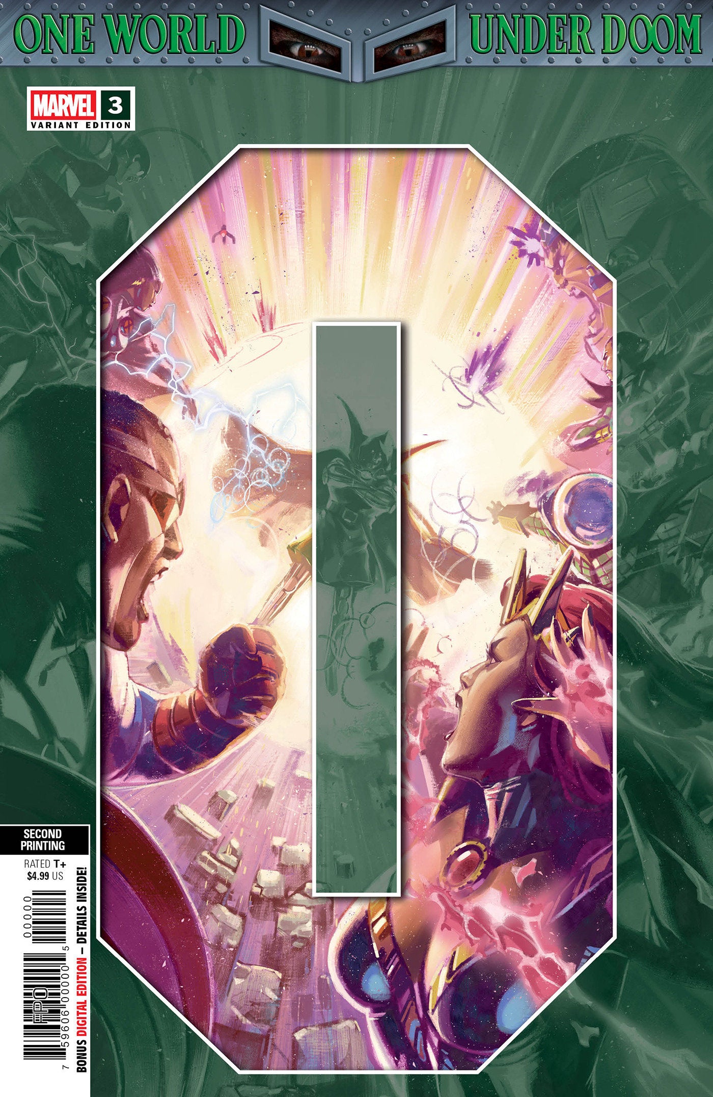 One World Under Doom #3 Ben Harvey 2nd Print Variant | Odin's Place