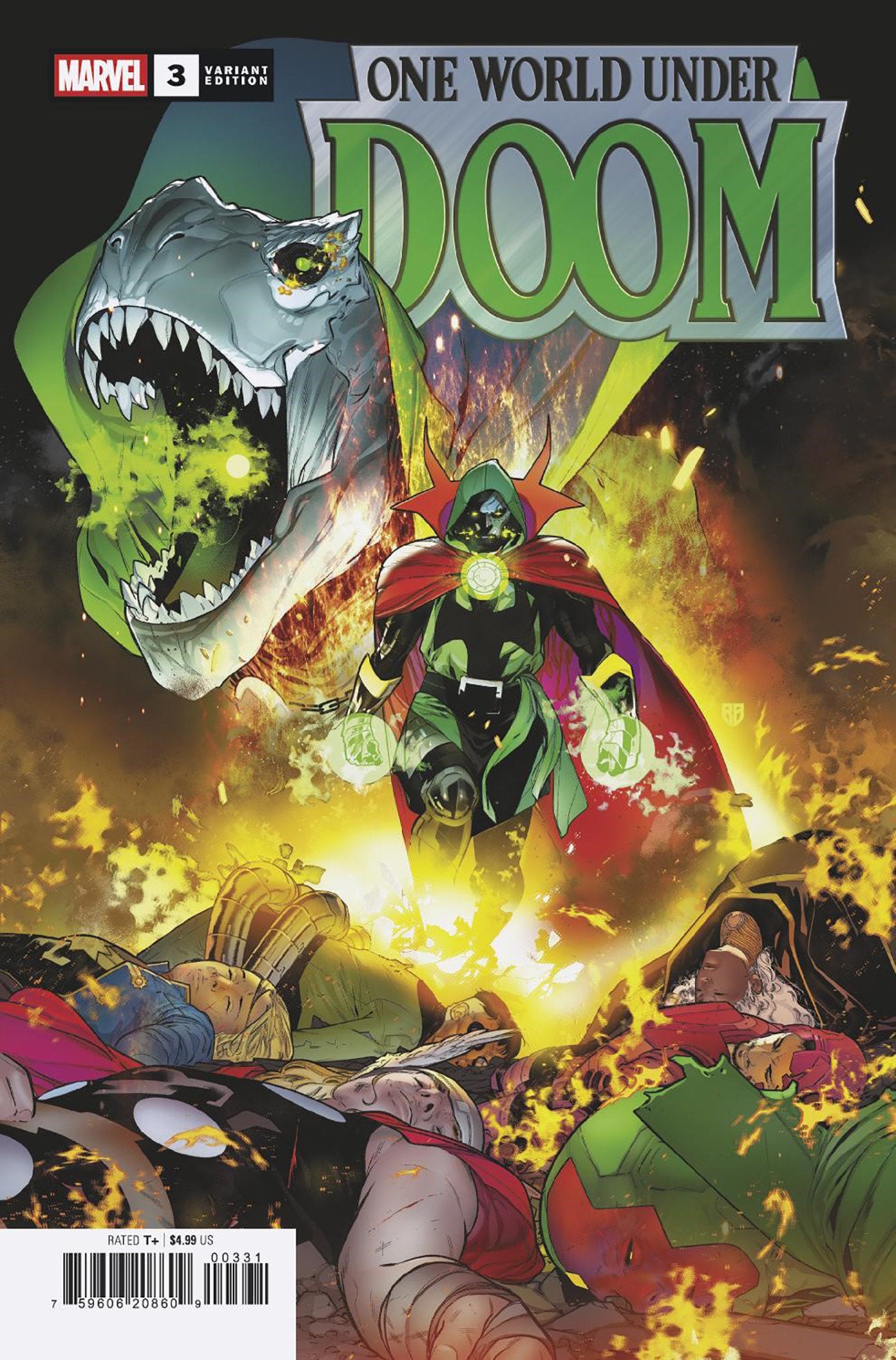 One World Under Doom #3 (Of 9) Rb Silva Variant | Odin's Place