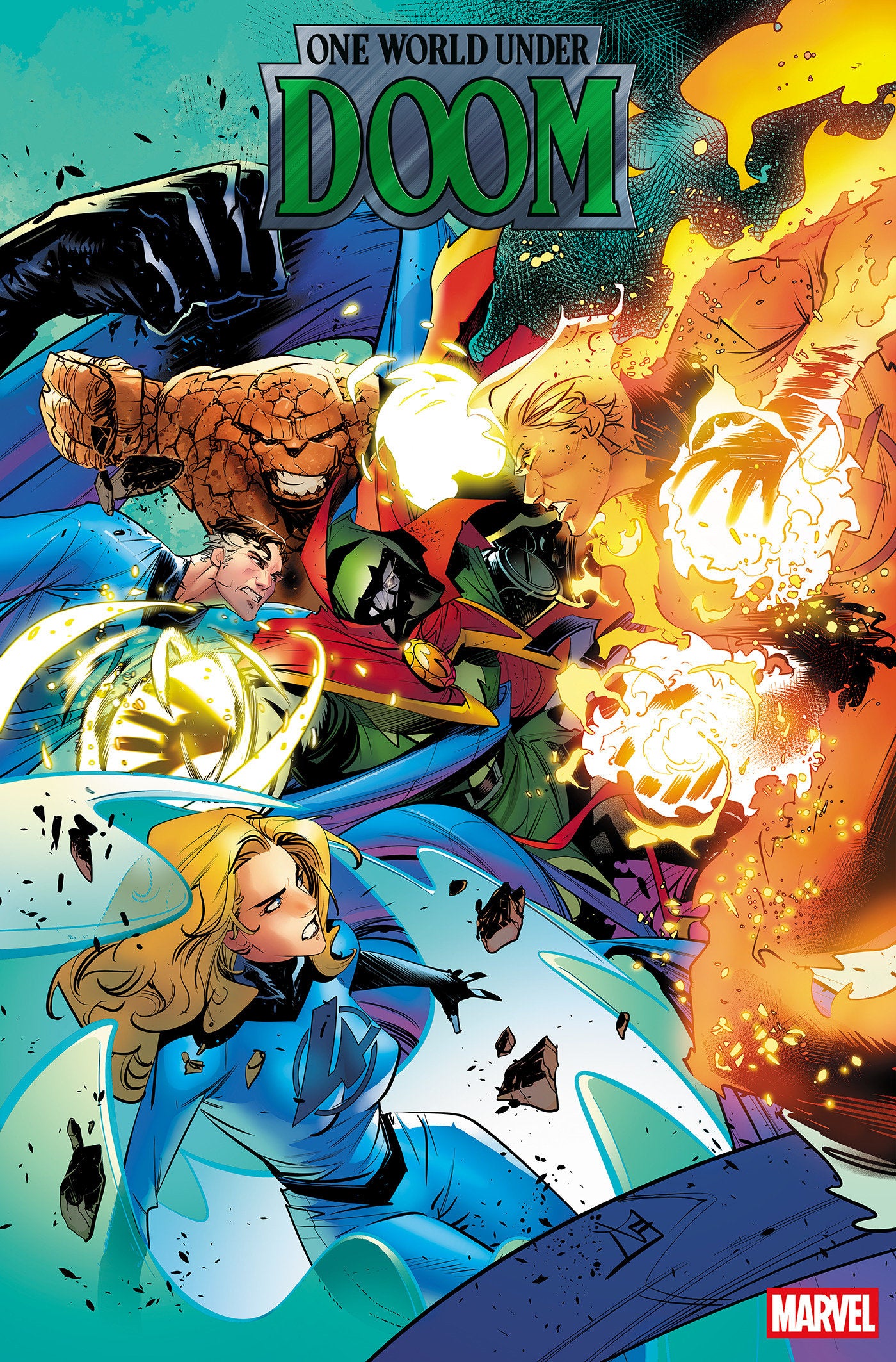 One World Under Doom #4 Federico Vincentini Variant | Odin's Place