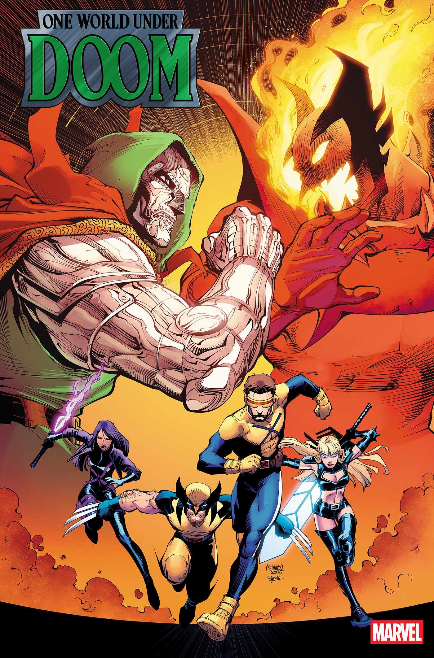 One World Under Doom #5 Gleb Melnikov Variant | Odin's Place