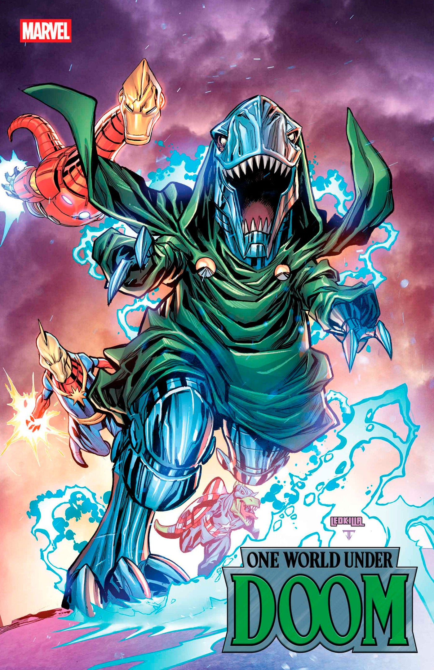 One World Under Doom #5 Ken Lashley Doomasaur Variant | Odin's Place