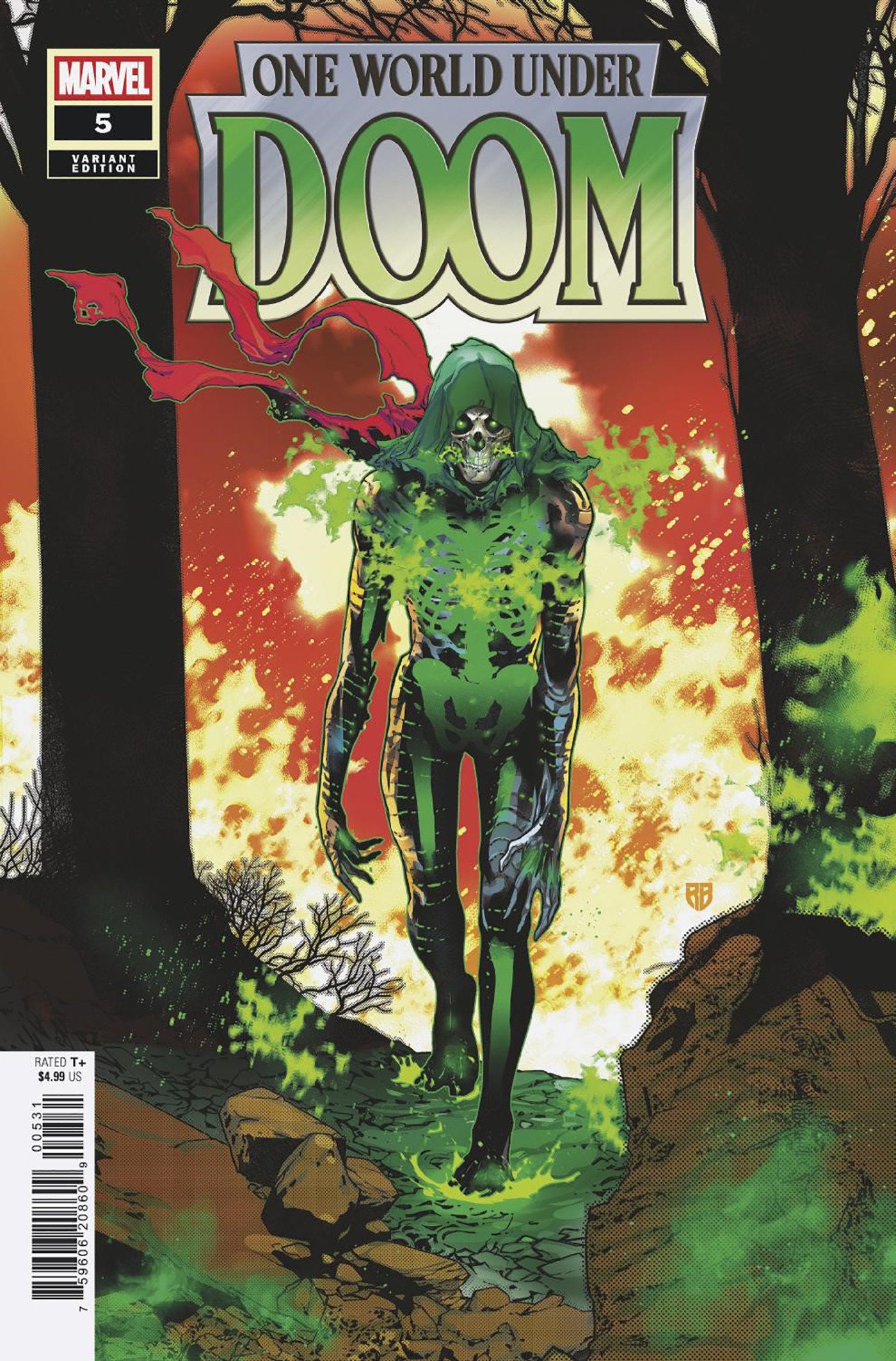 One World Under Doom #5 R.B. Silva Variant | Odin's Place