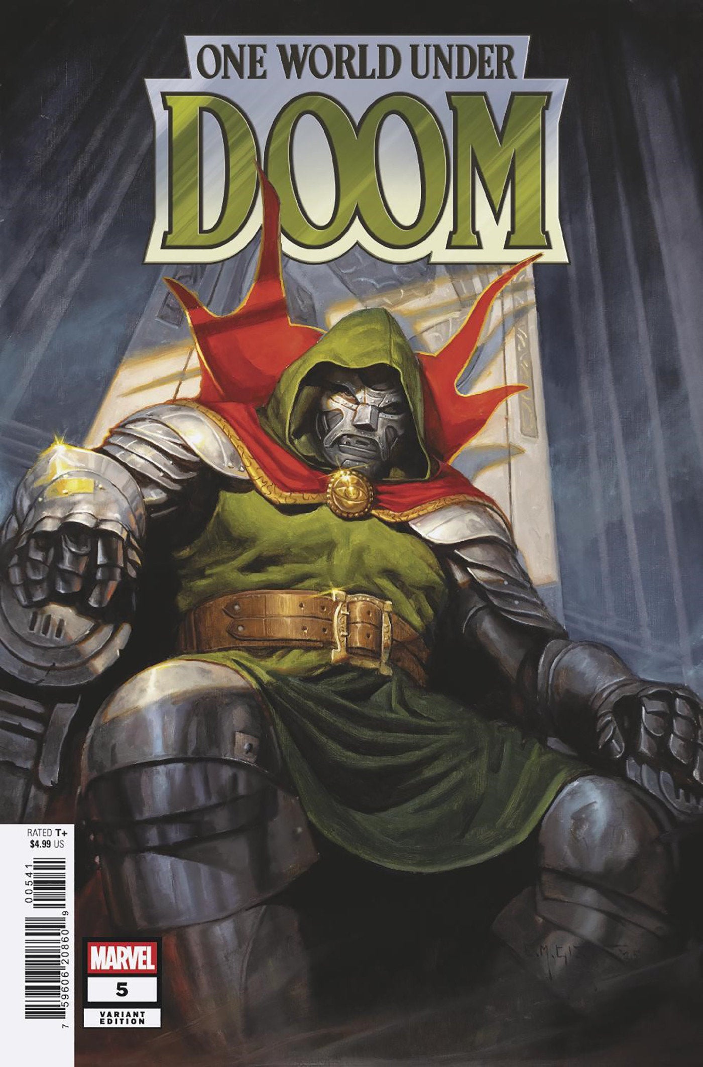 One World Under Doom #5 E.M. Gist Variant | Odin's Place