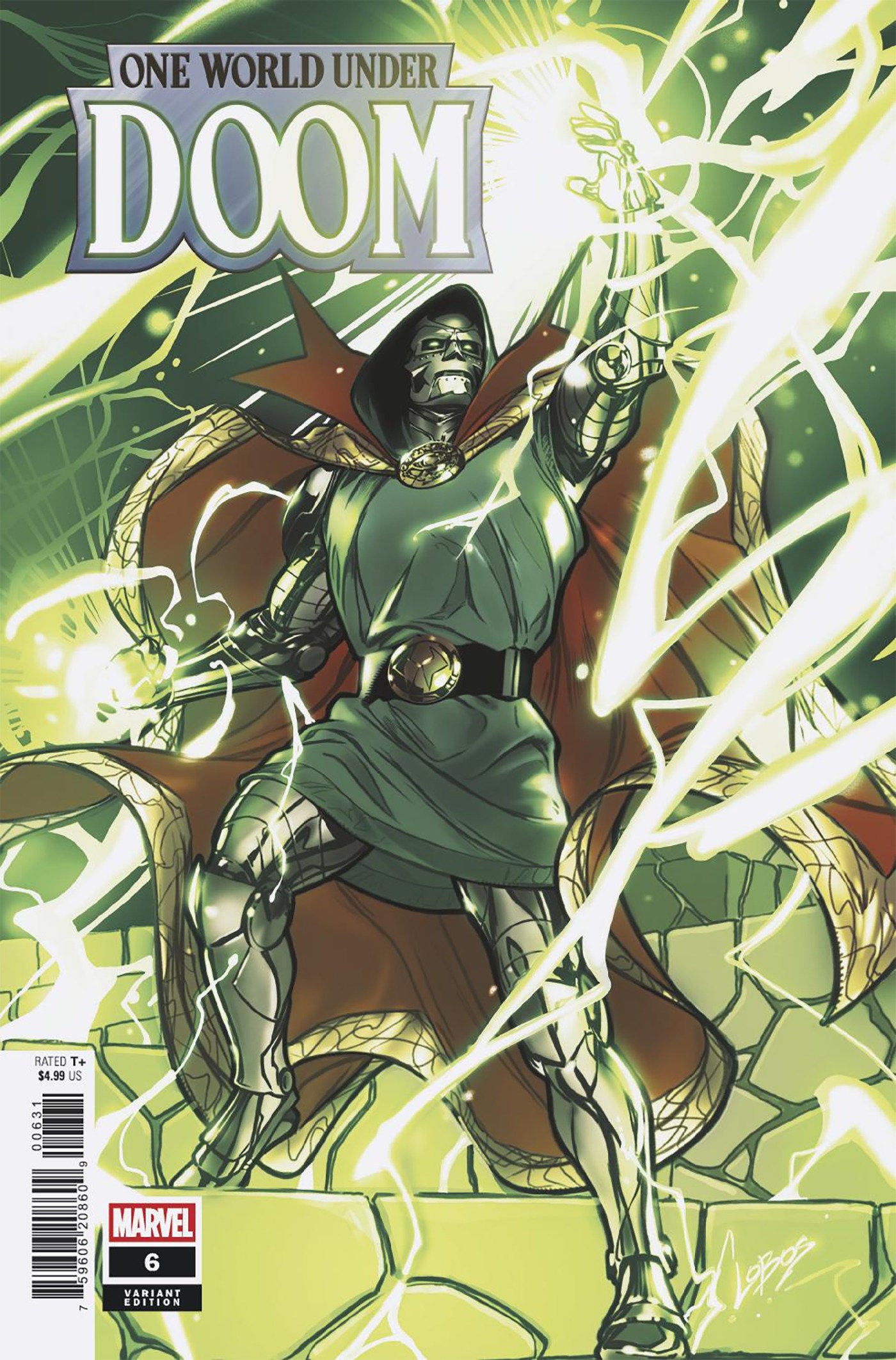 One World Under Doom #6 Pablo Villalobos Variant | Odin's Place