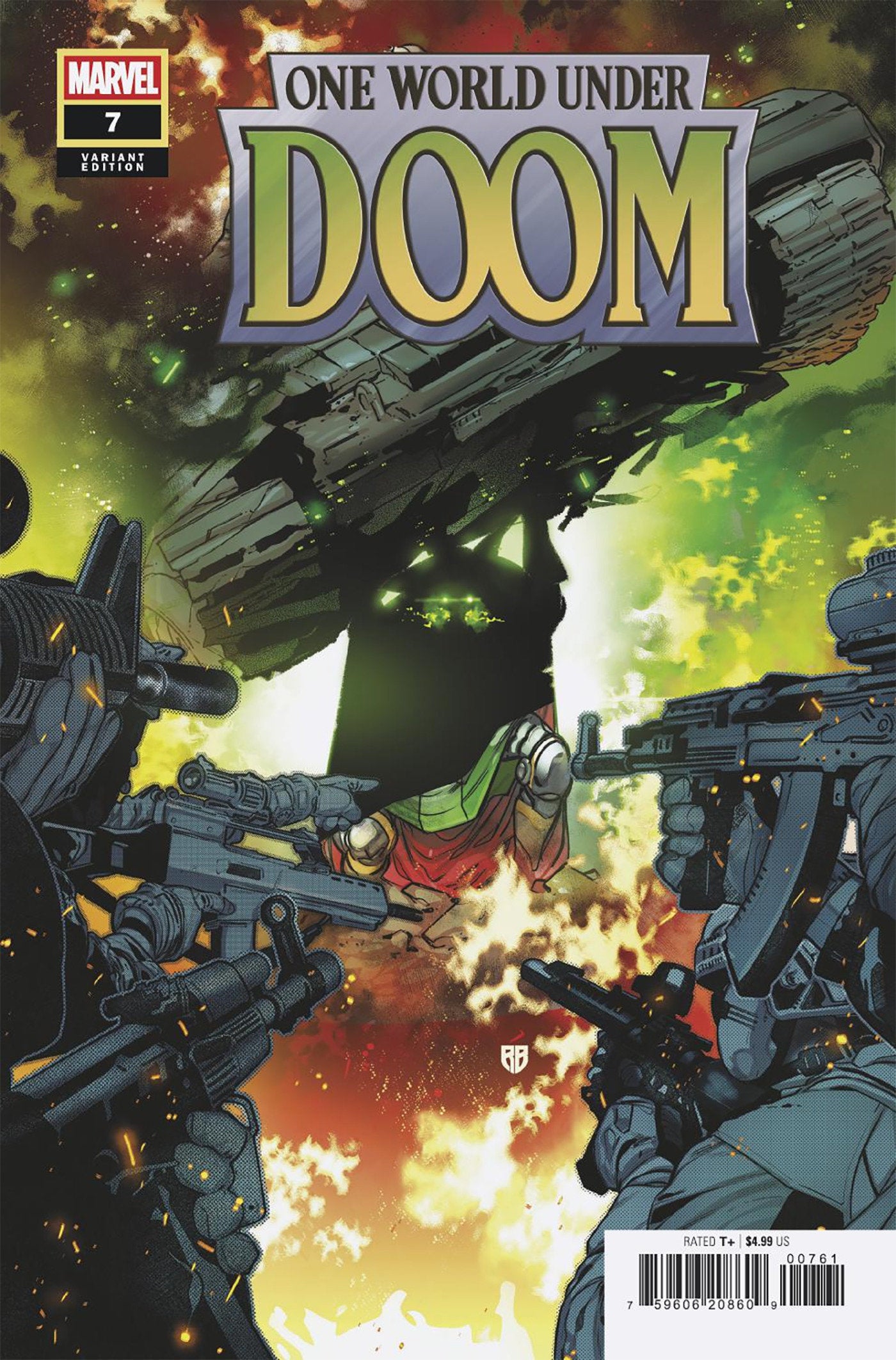 One World Under Doom #7 R.B. Silva Variant | Odin's Place