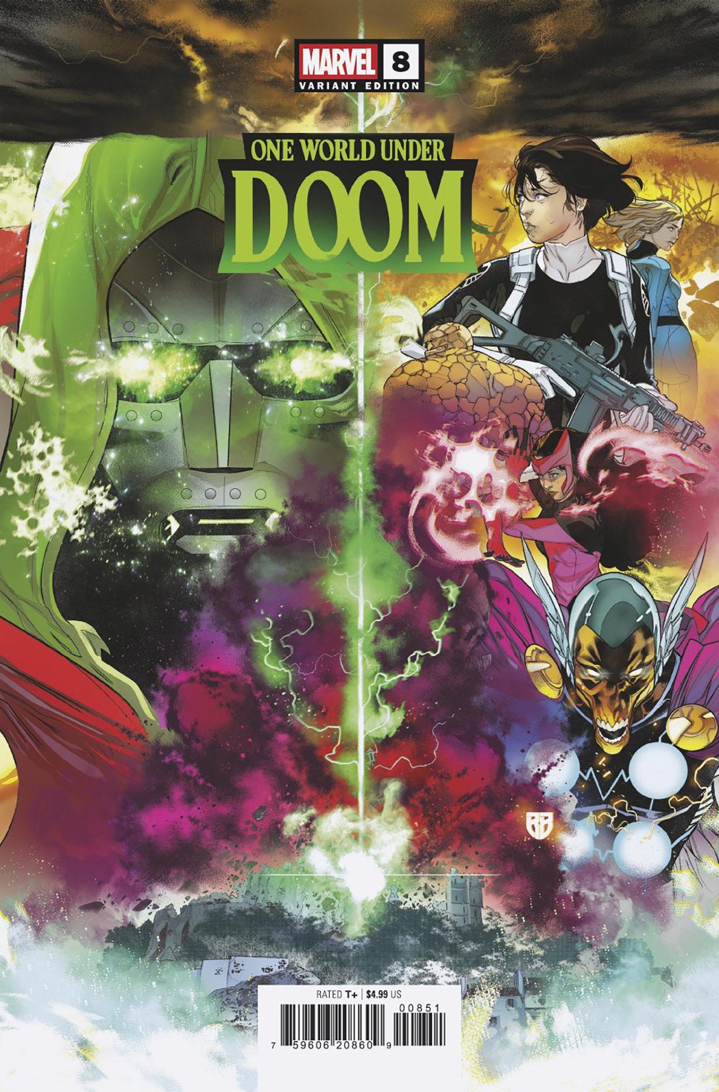 One World Under Doom #8 R.B. Silva Variant | Odin's Place