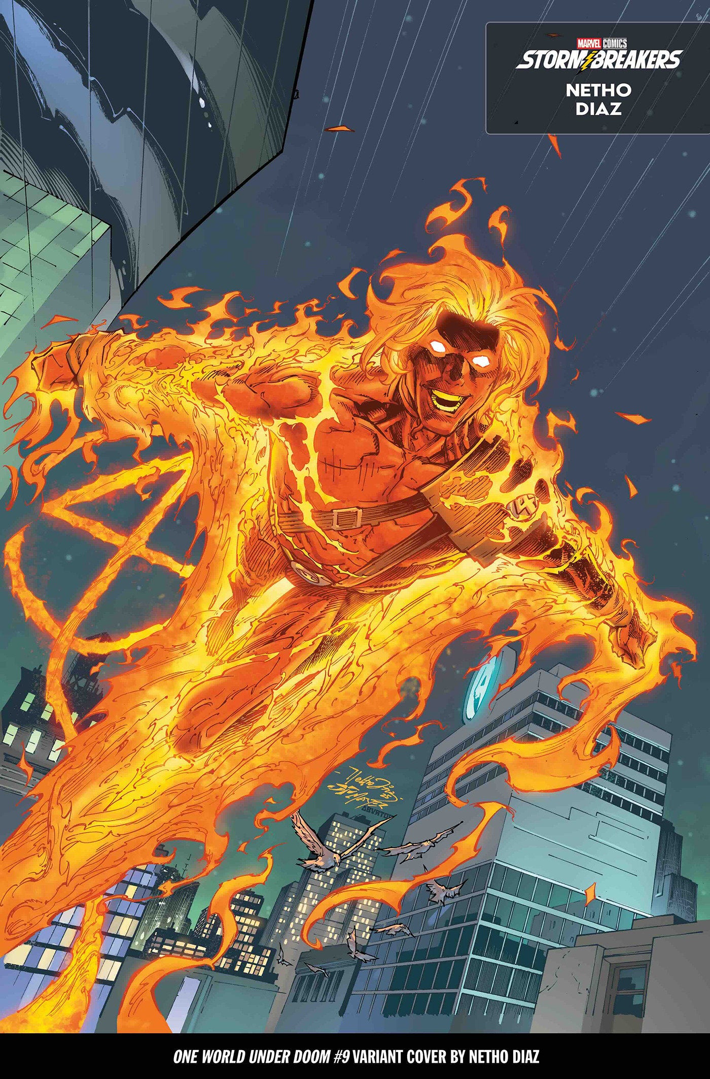 One World Under Doom #9 Netho Diaz From The Chaos A Costume Variant | Odin's Place