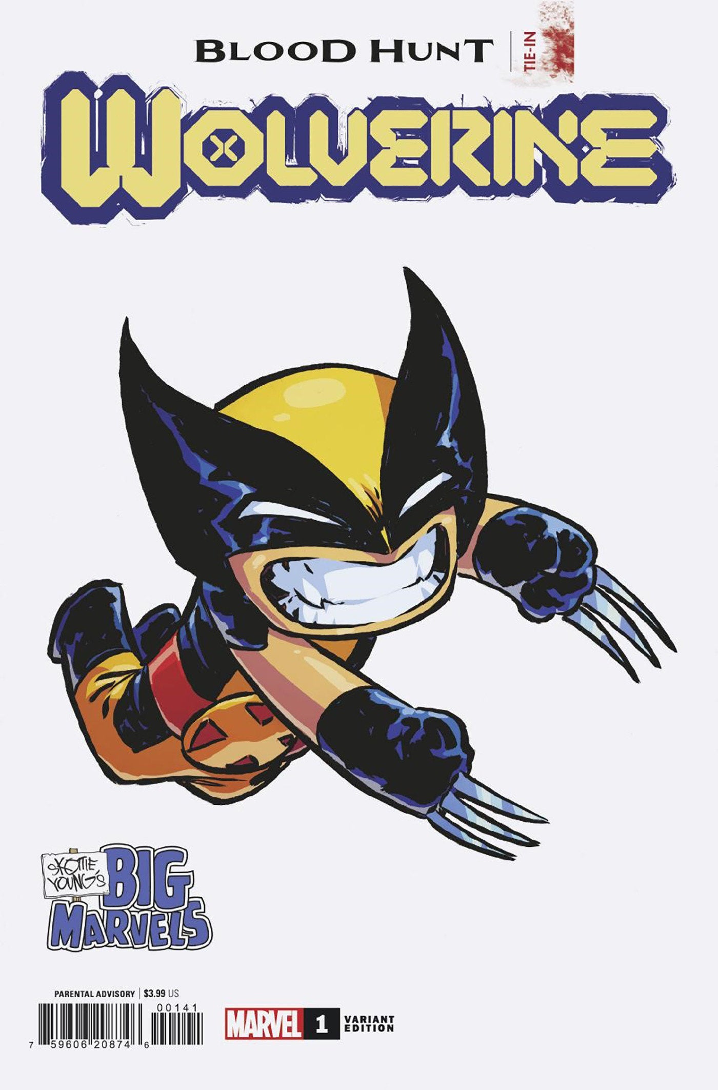 Wolverine: Blood Hunt #1 Skottie Young'S Big Marvel Variant [Bh] | Odin's Place