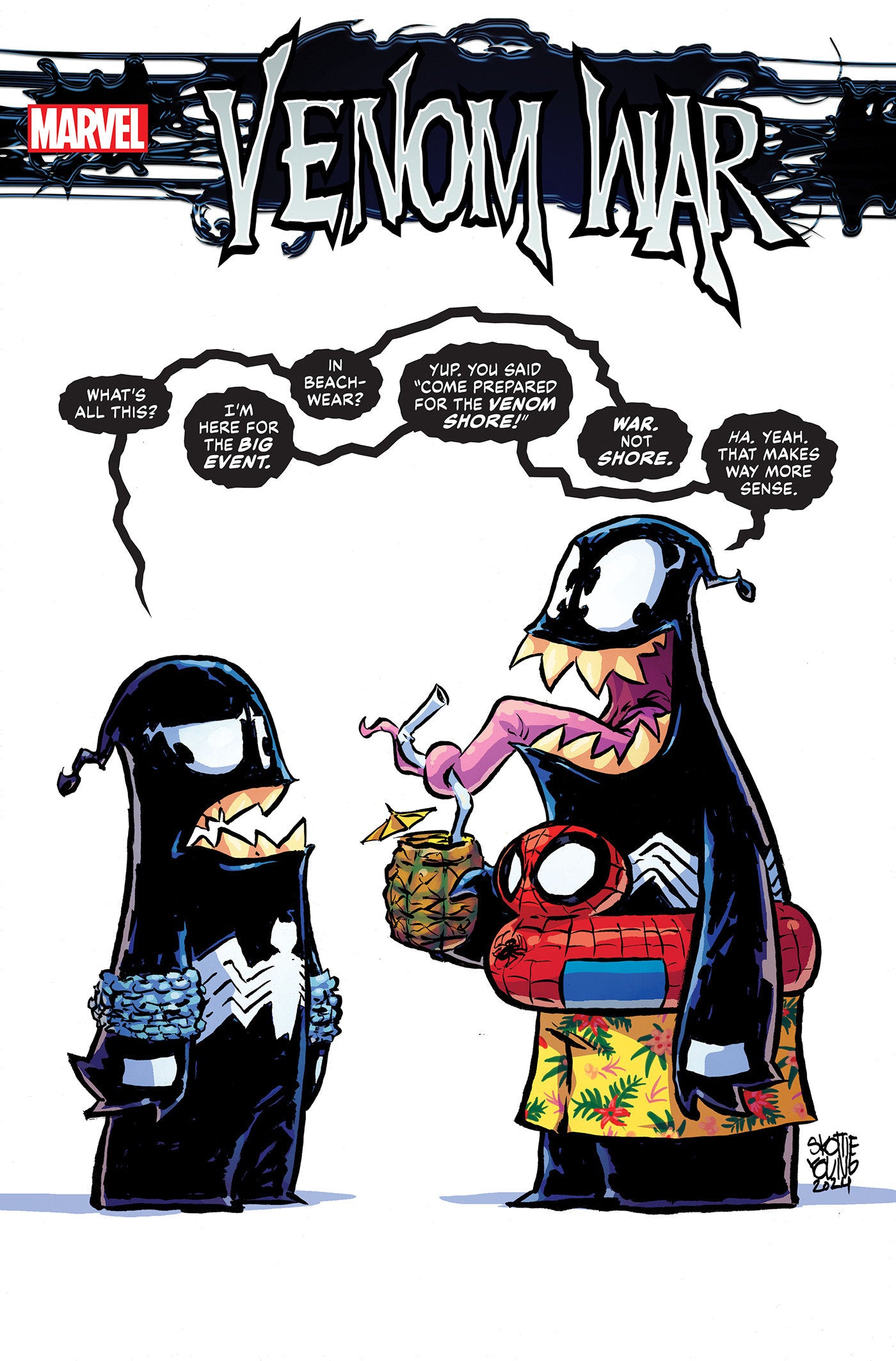Venom War #1 Skottie Young Variant [Vw] | Odin's Place