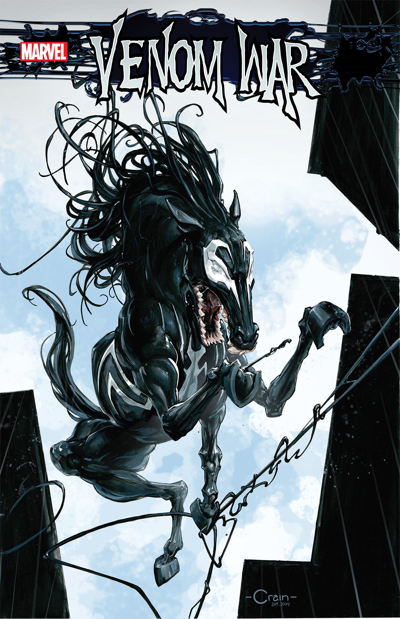 Venom War #5 Clayton Crain Venom Horse Variant [Vw] | Odin's Place