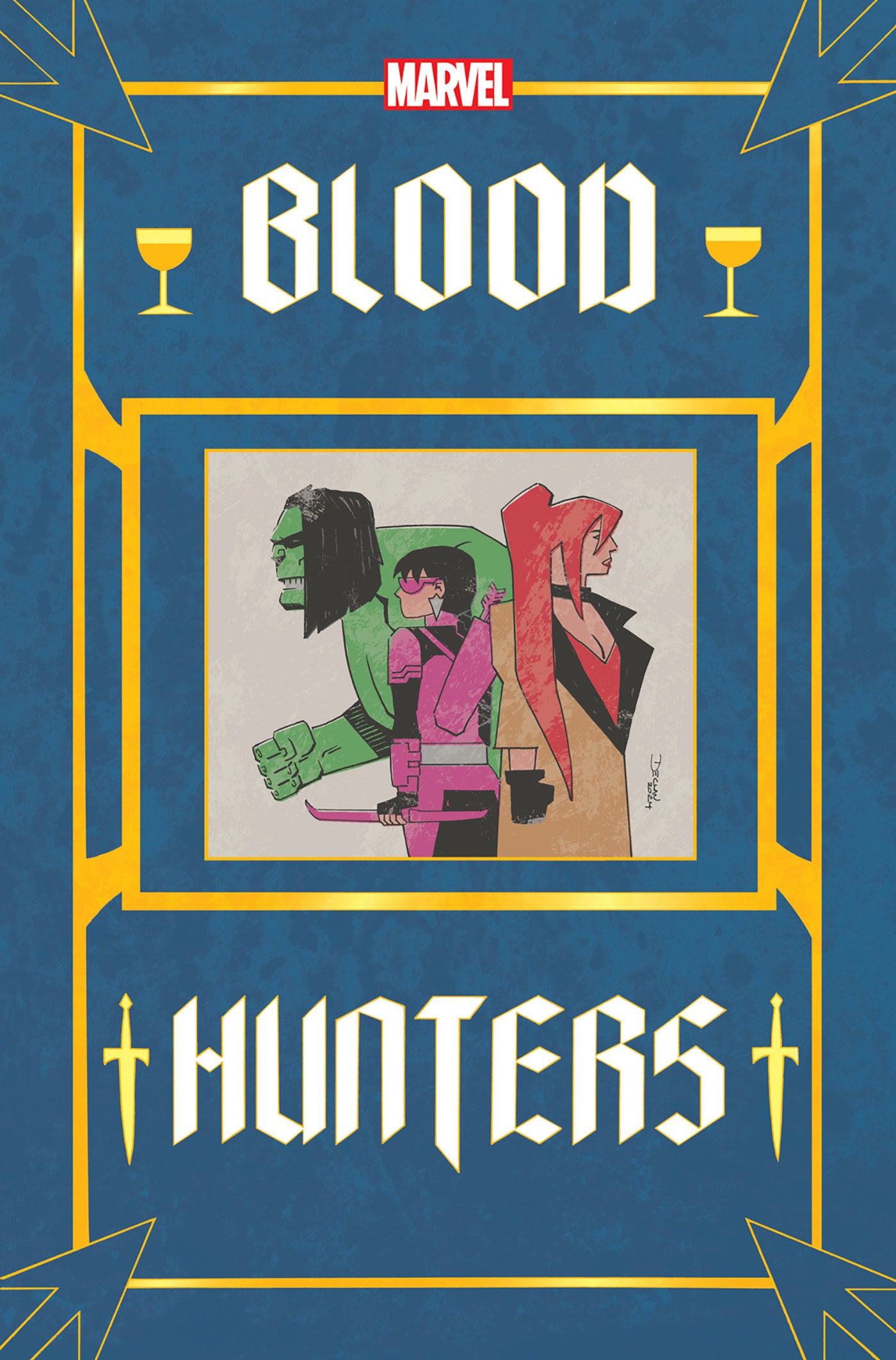 Blood Hunters #2 Declan Shalvey Book Cover Variant [Bh] | Odin's Place