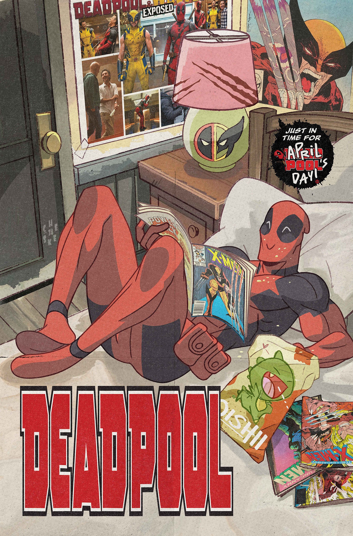 Deadpool #13 Sean Galloway April Pool'S Day Variant | Odin's Place