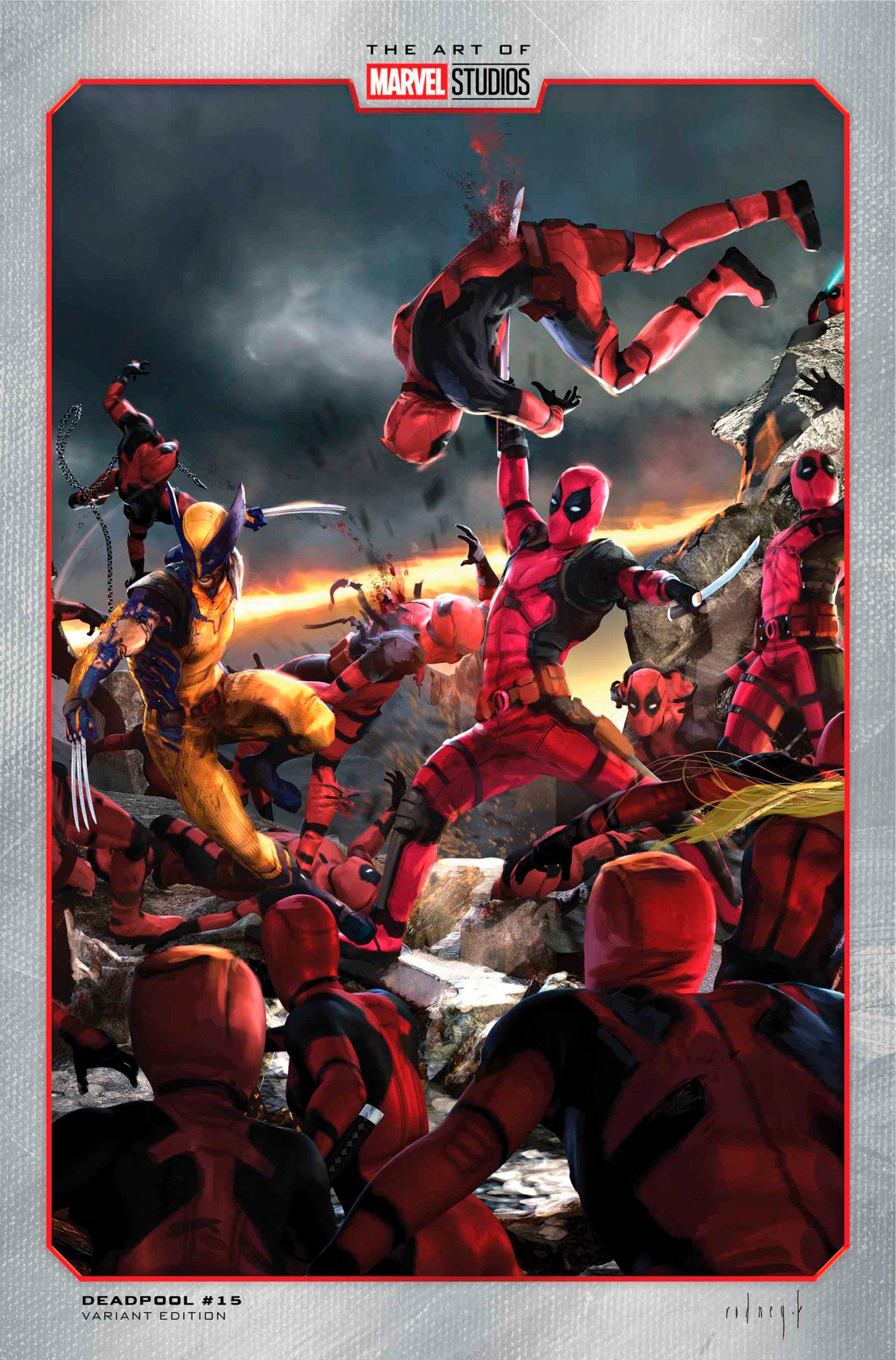 Deadpool #15 Rodney Fuentebella Marvel Studios Variant | Odin's Place