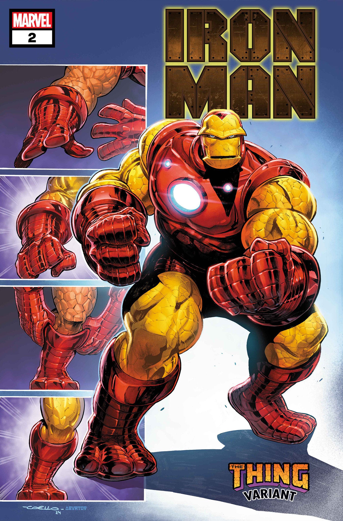 Iron Man #2 Iban Coello The Thing! Variant | Odin's Place