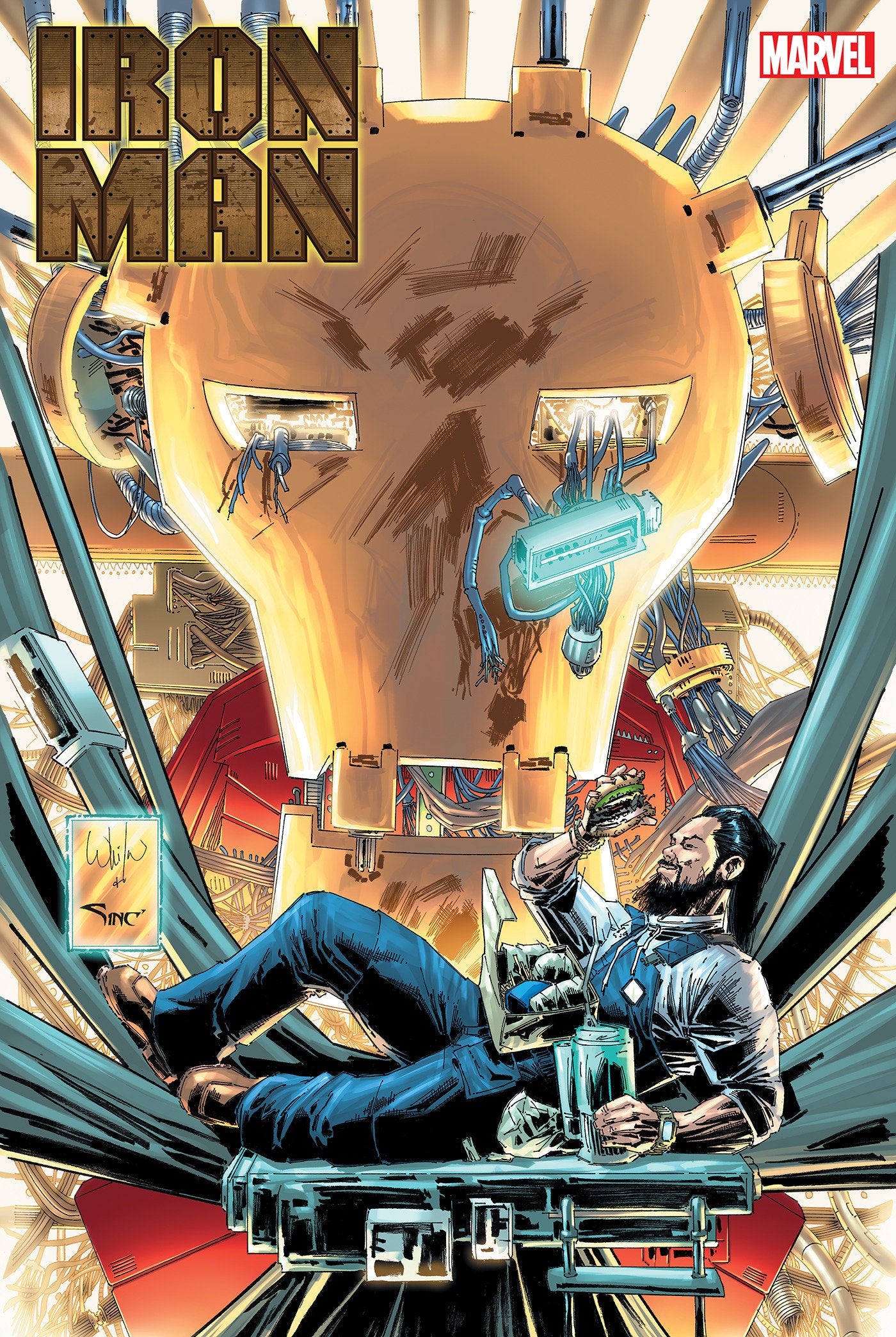 Iron Man #4 Whilce Portacio Variant | Odin's Place