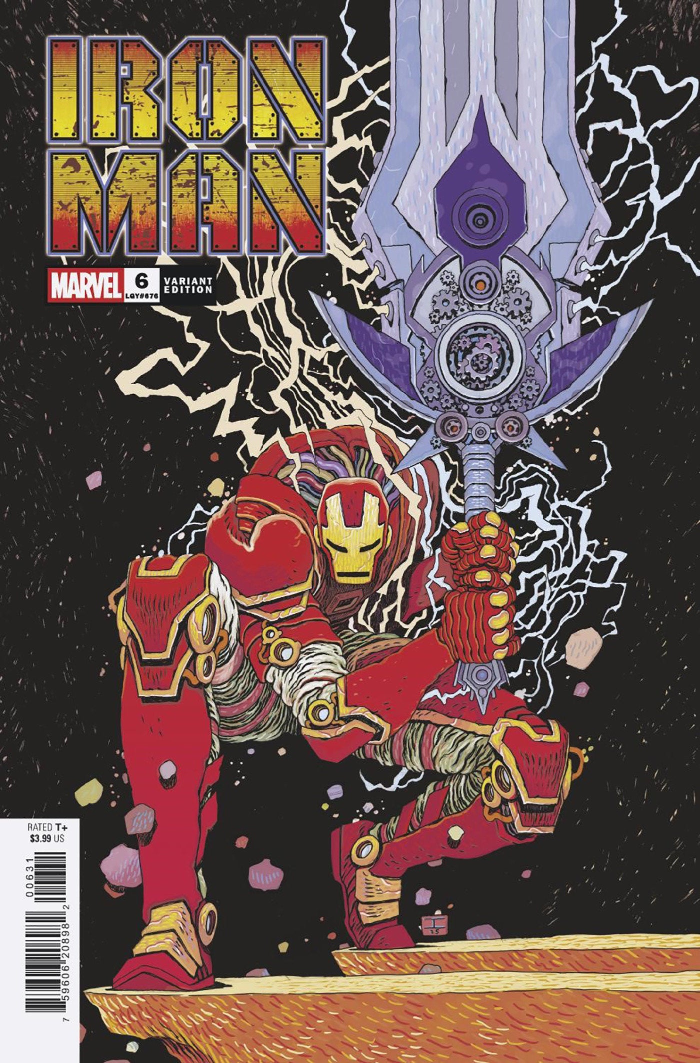 Iron Man #6 Ian Bertram Variant [Doom] | Odin's Place