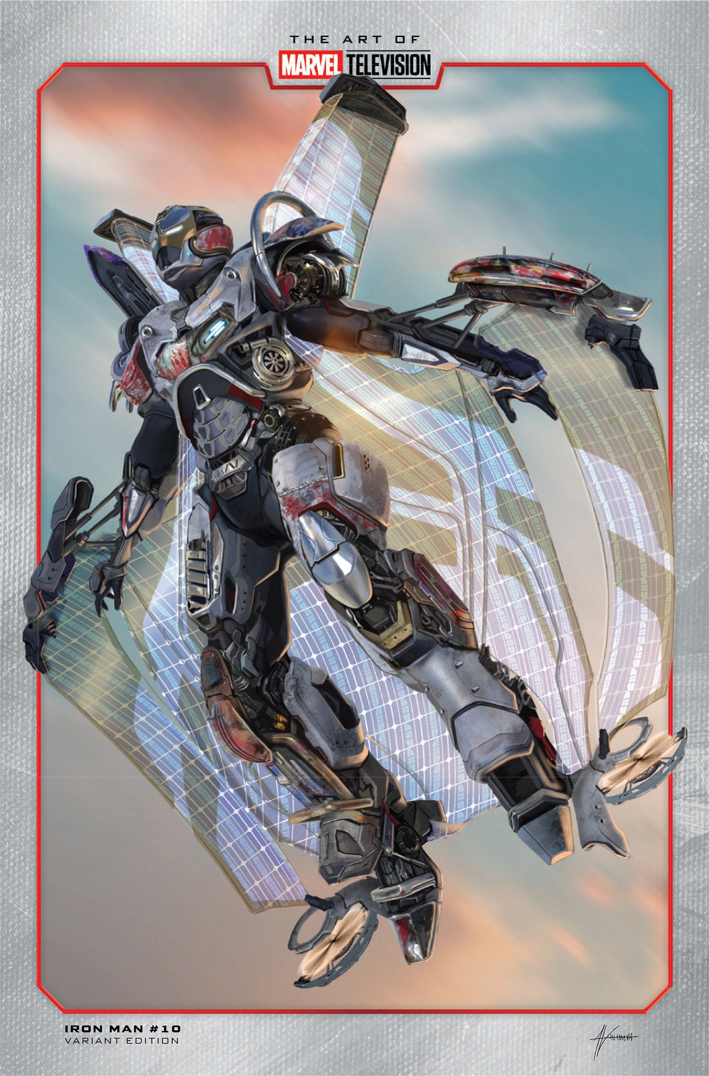 Iron Man #10 Alan Villanueva Marvel Television Variant | Odin's Place