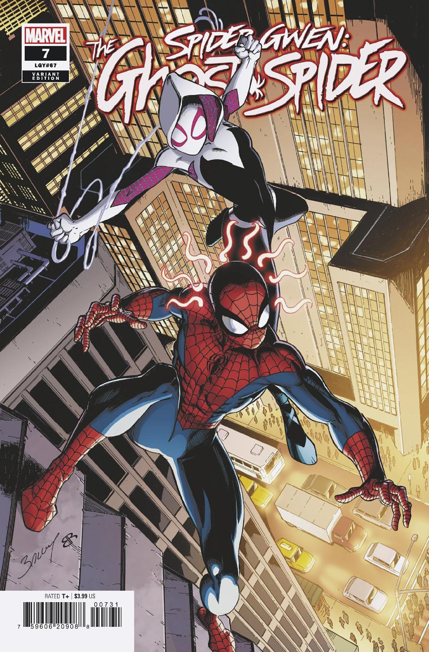 Spider-Gwen: The Ghost-Spider #7 Mark Bagley Variant | Odin's Place
