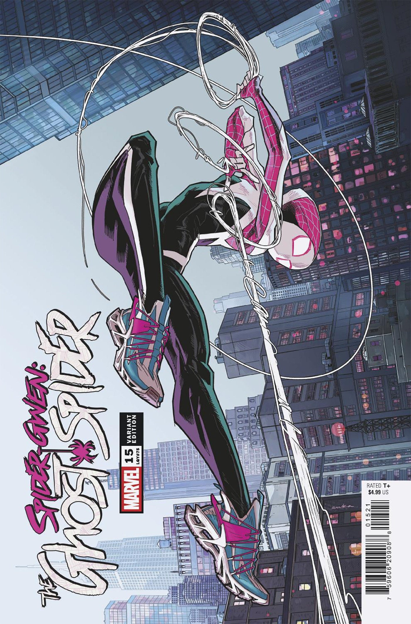 Spider-Gwen: The Ghost-Spider #15 Kris Anka Variant | Odin's Place