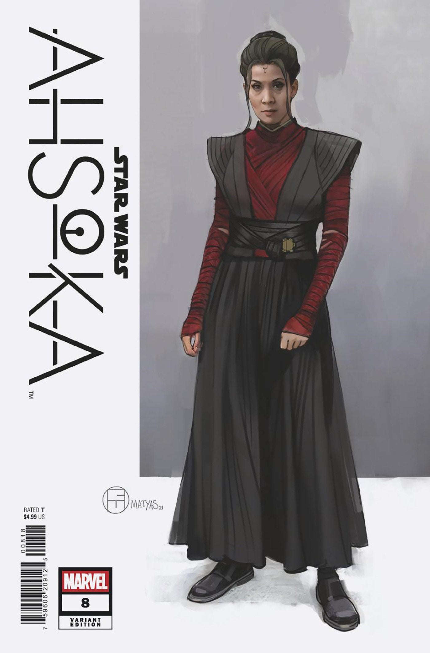 Star Wars: Ahsoka #8 Concept Art Variant | Odin's Place