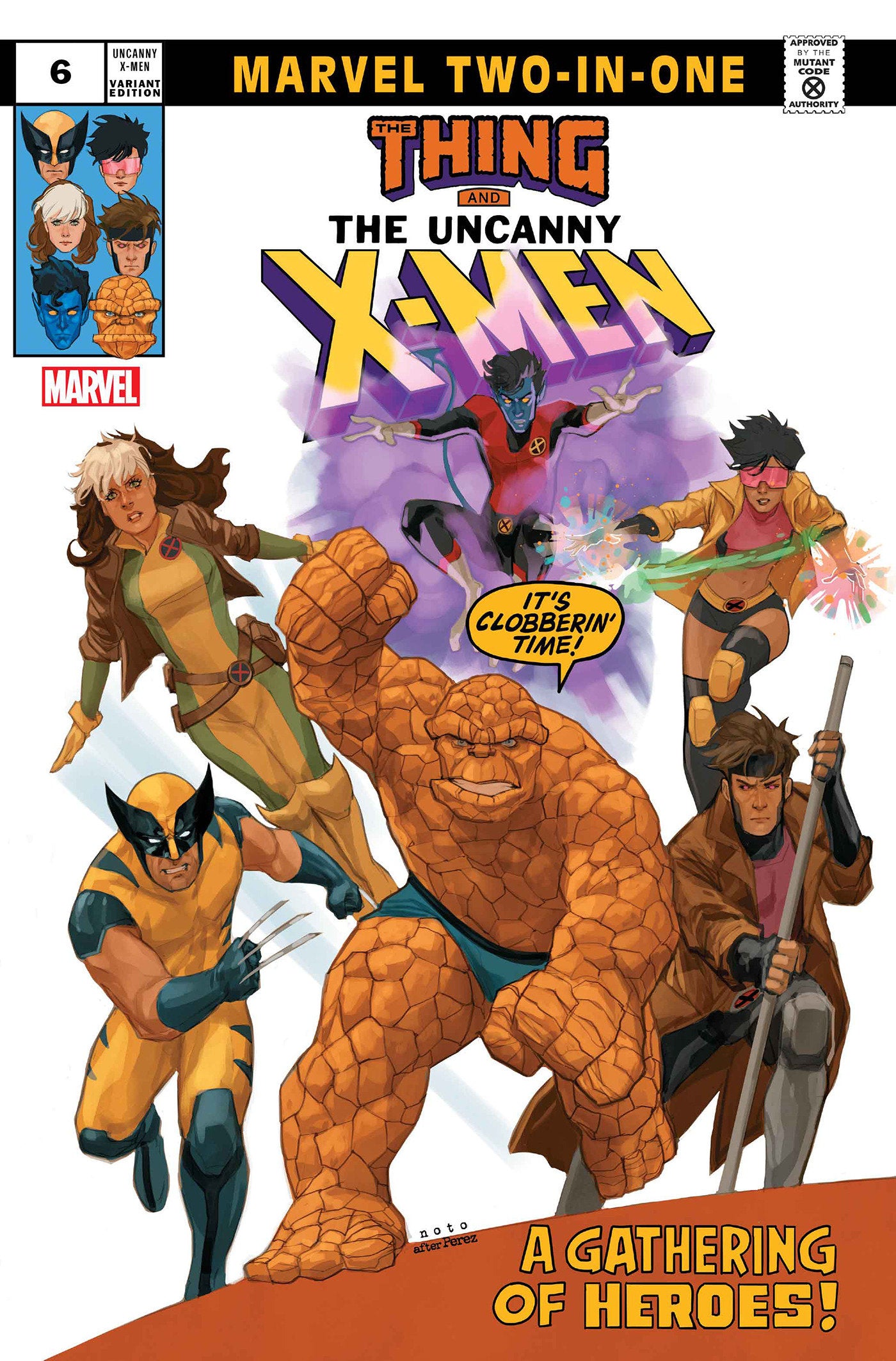 Uncanny X-Men #6 Phil Noto Marvel Two-In-One Variant | Odin's Place