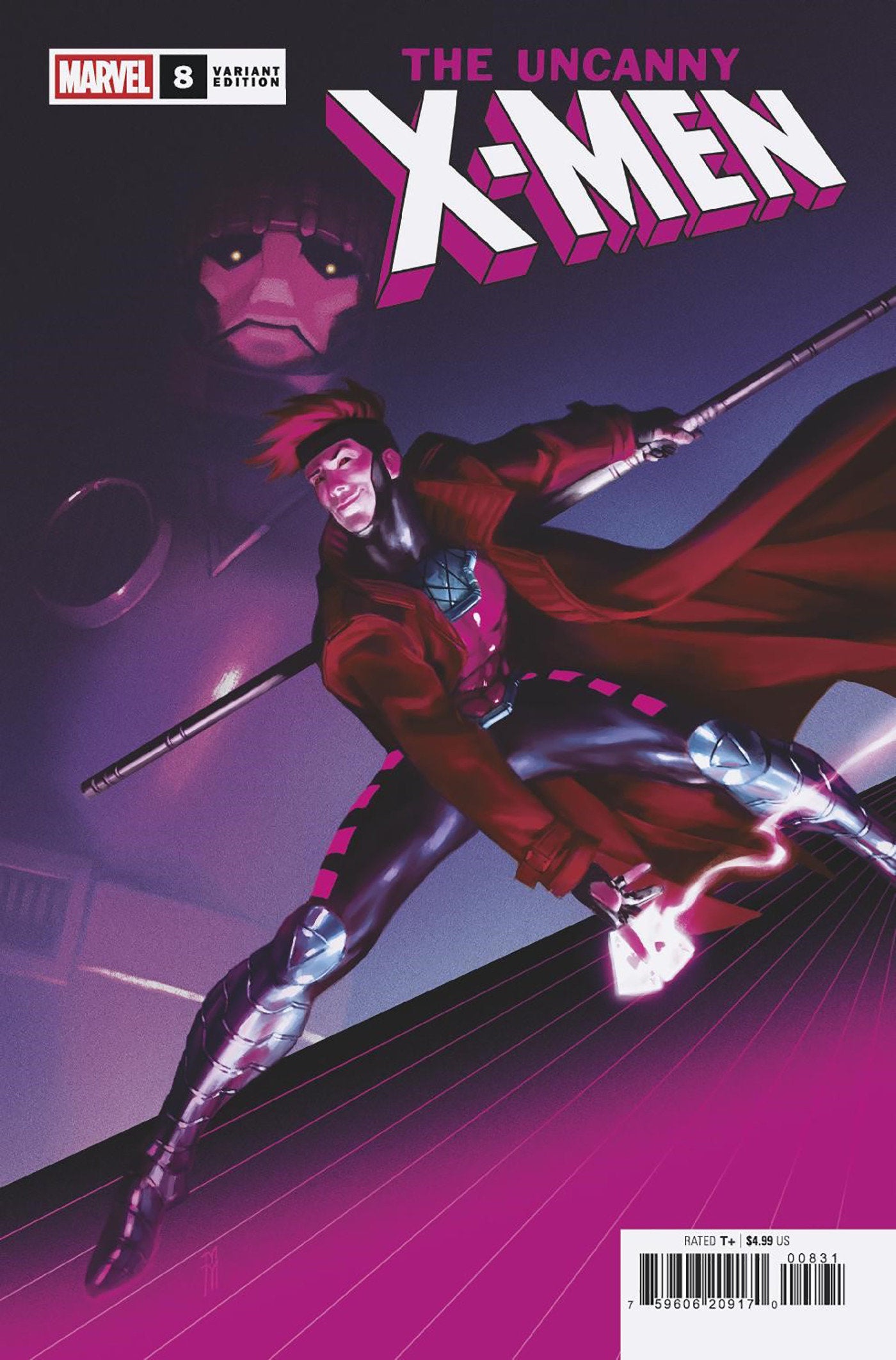 Uncanny X-Men #8 Miguel Mercado Gambit Variant | Odin's Place