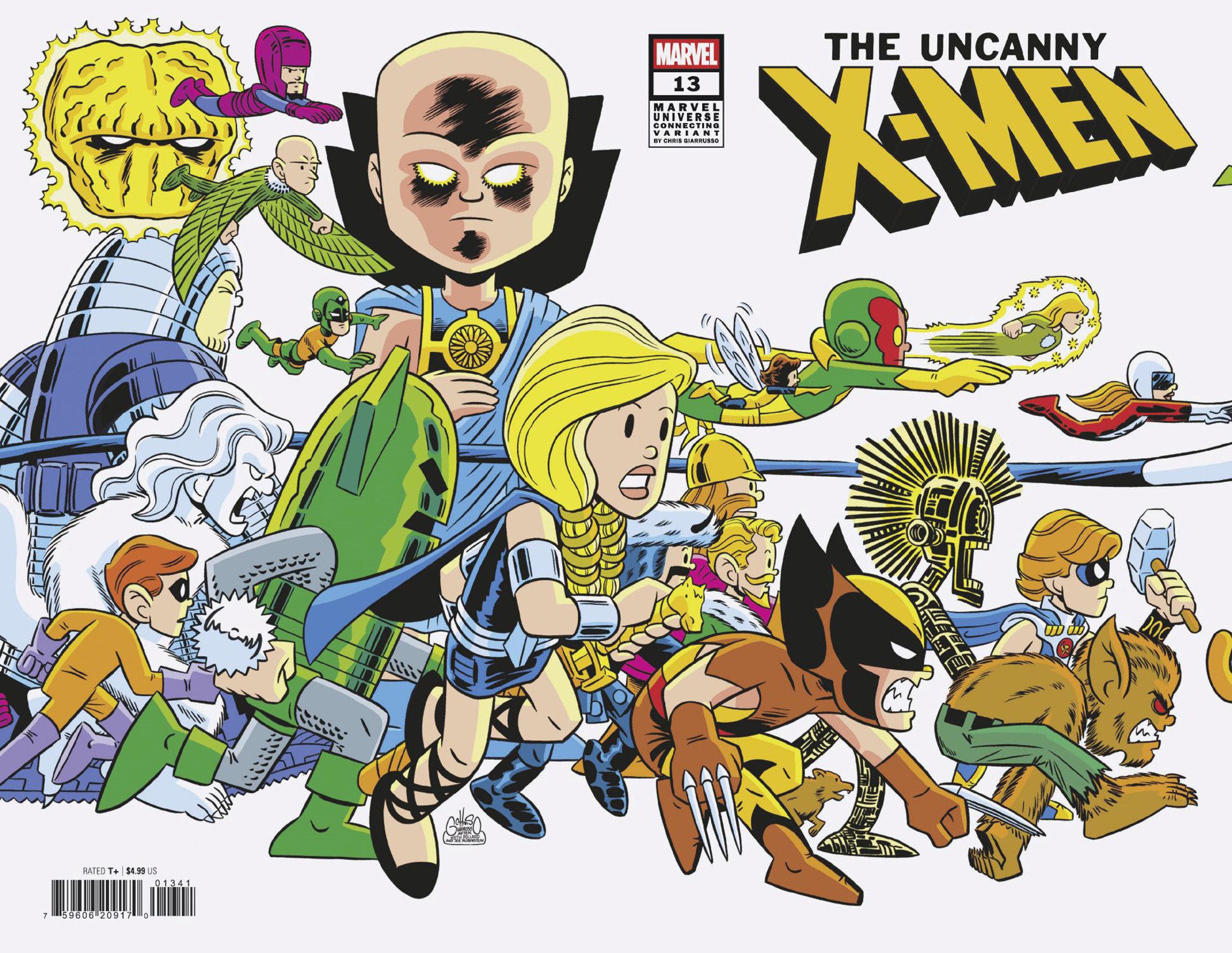 Uncanny X-Men #13 Giarrusso Marvel Universe Connect Variant N | Odin's Place