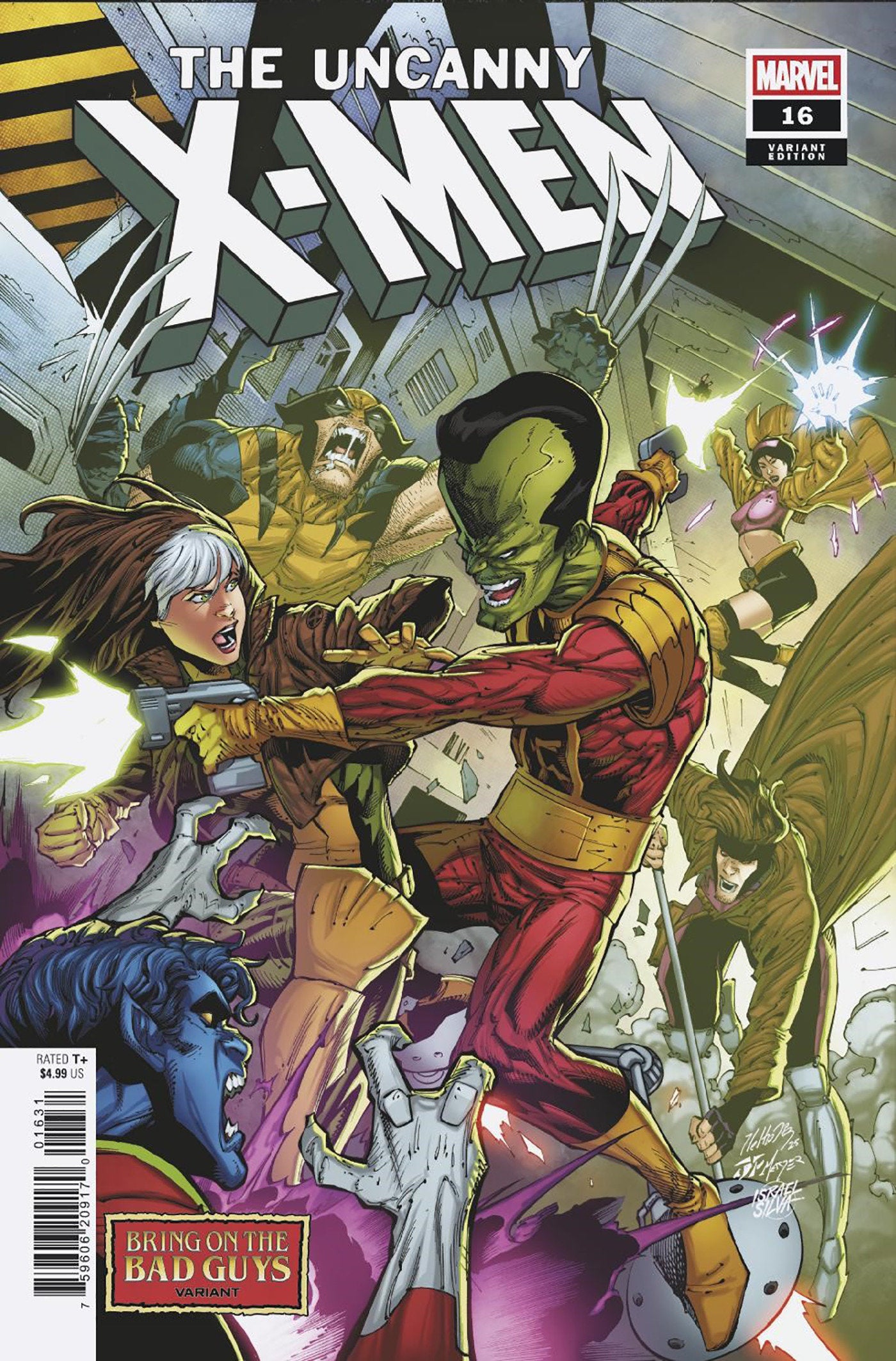 Uncanny X-Men #16 Netho Diaz Bring On The Bad Guys Variant | Odin's Place