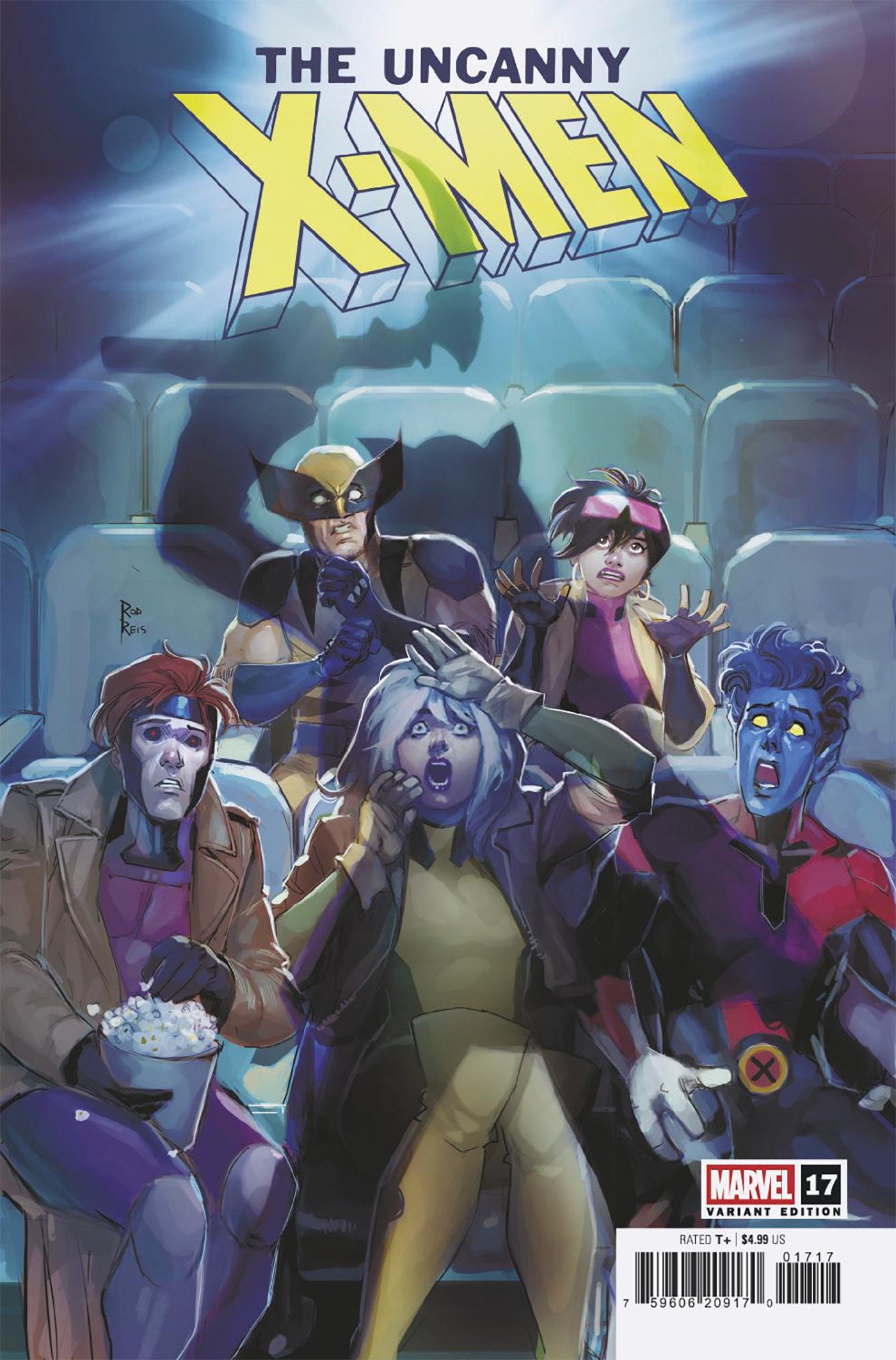 Uncanny X-Men #17 1:25 Rod Reis Variant | Odin's Place