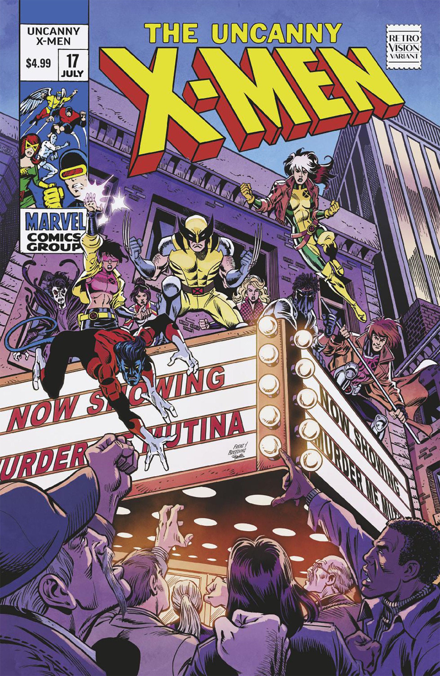 Uncanny X-Men #17 Ron Frenz Retrovision Variant | Odin's Place