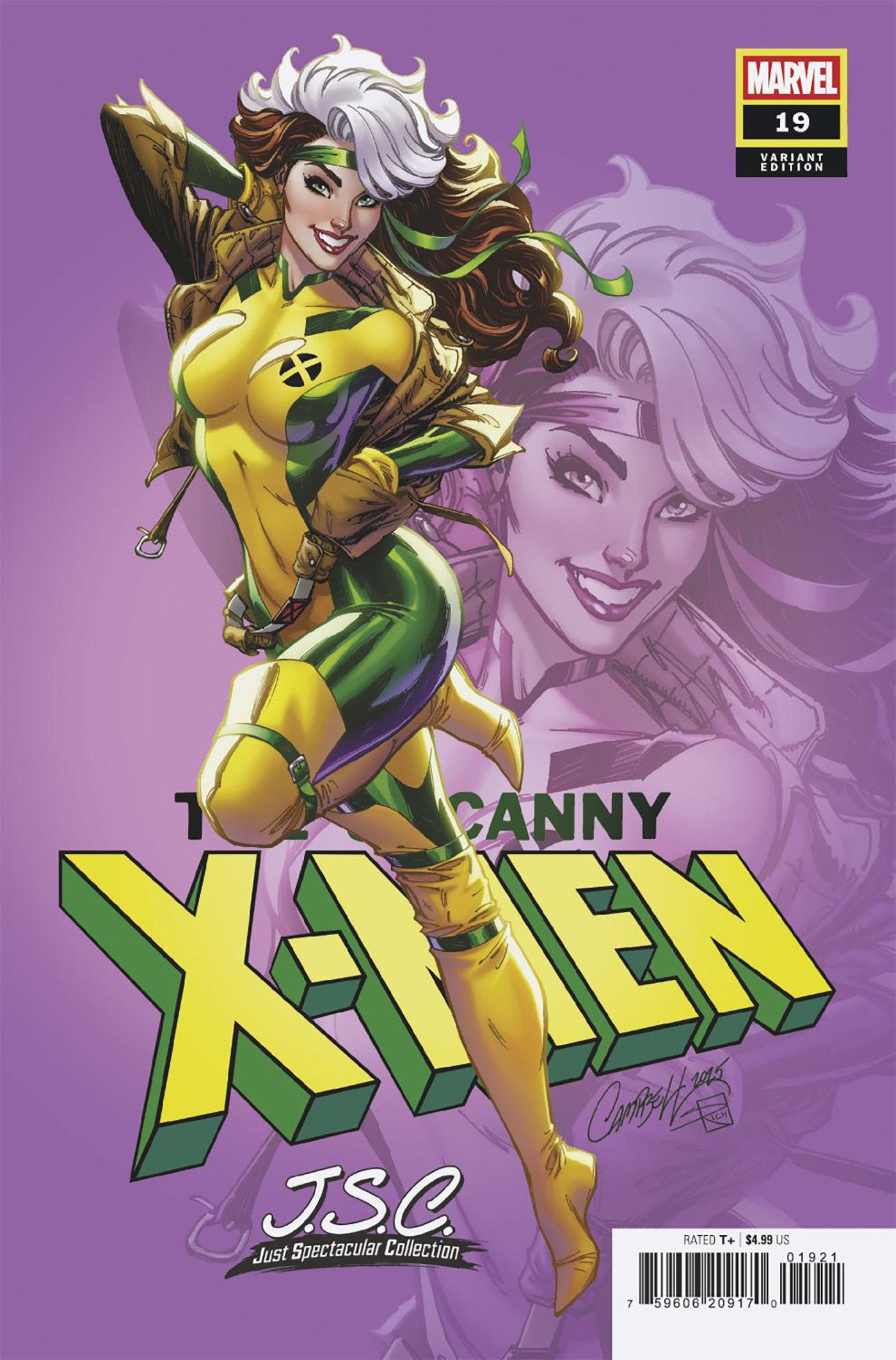 Uncanny X-Men #19 J. Scott Campbell Just Spectacular Collection Variant | Odin's Place