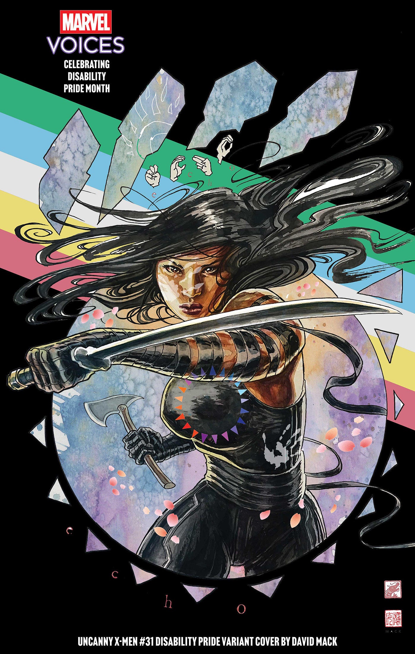 Uncanny X-Men #31 David Mack Disability Pride Variant | Odin's Place