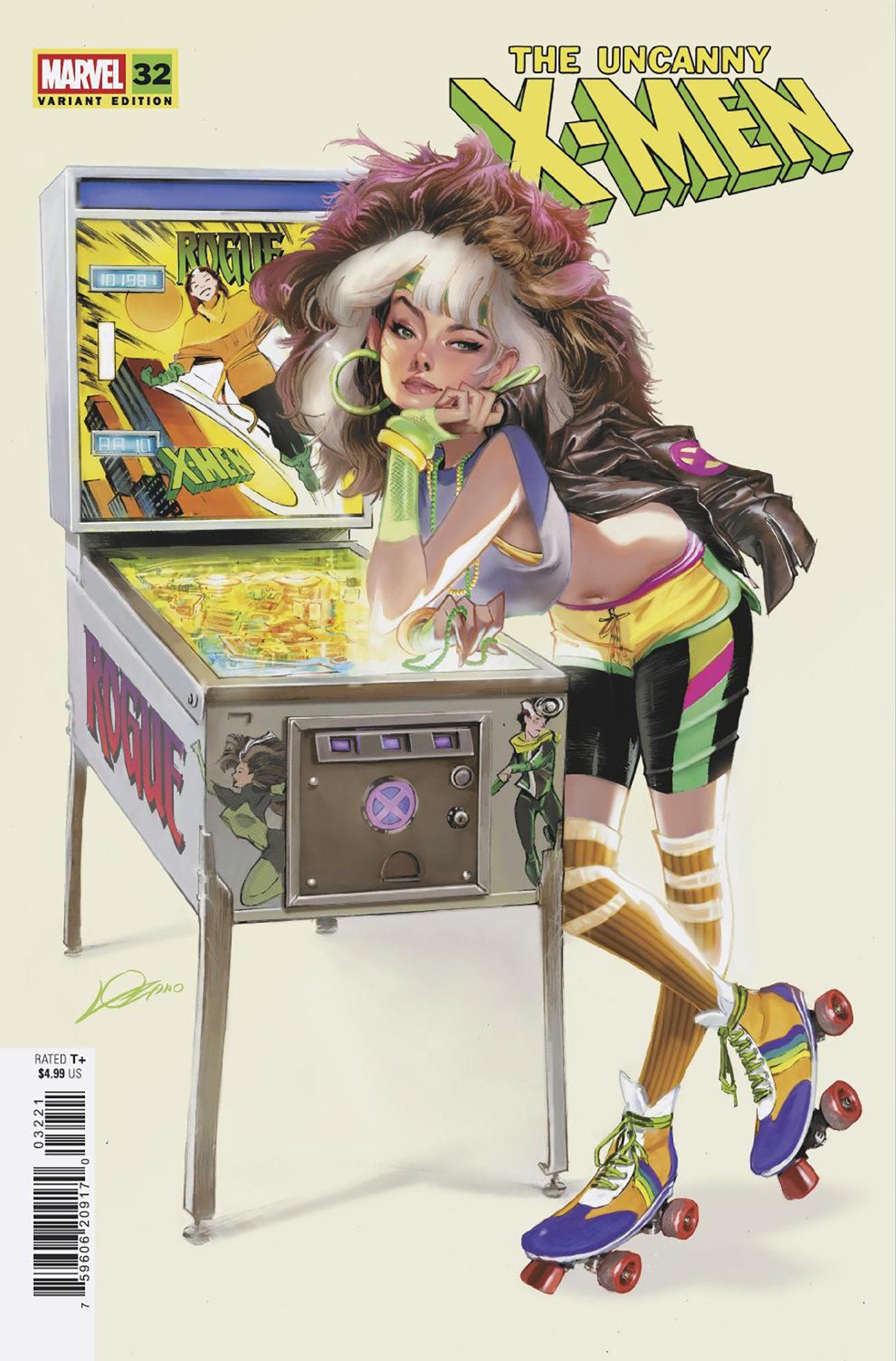 Uncanny X-Men #32 Alexander Lozano '80 S Rogue Variant | Odin's Place