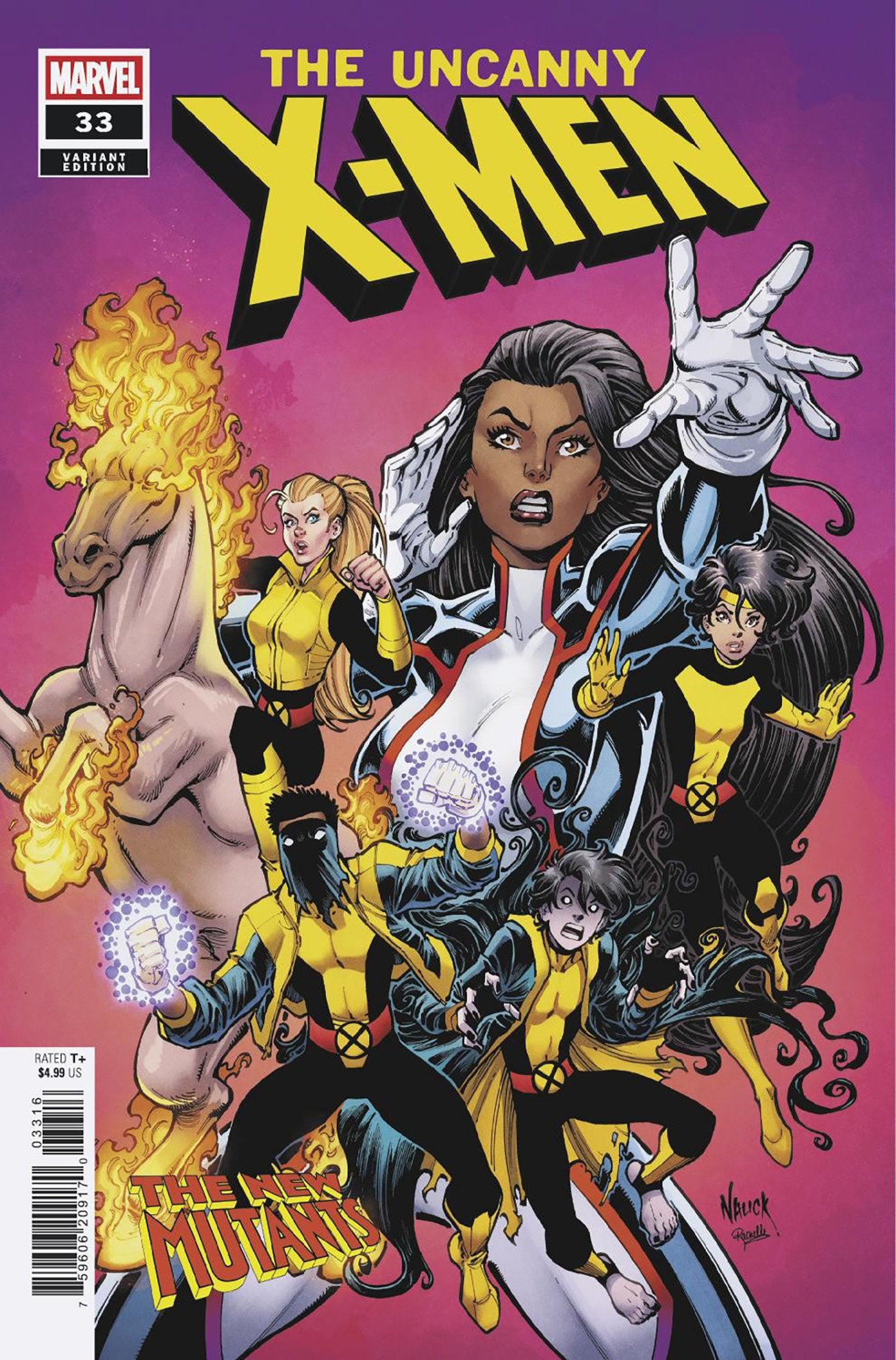 Uncanny X-Men #33 Todd Nauck Variant | Odin's Place