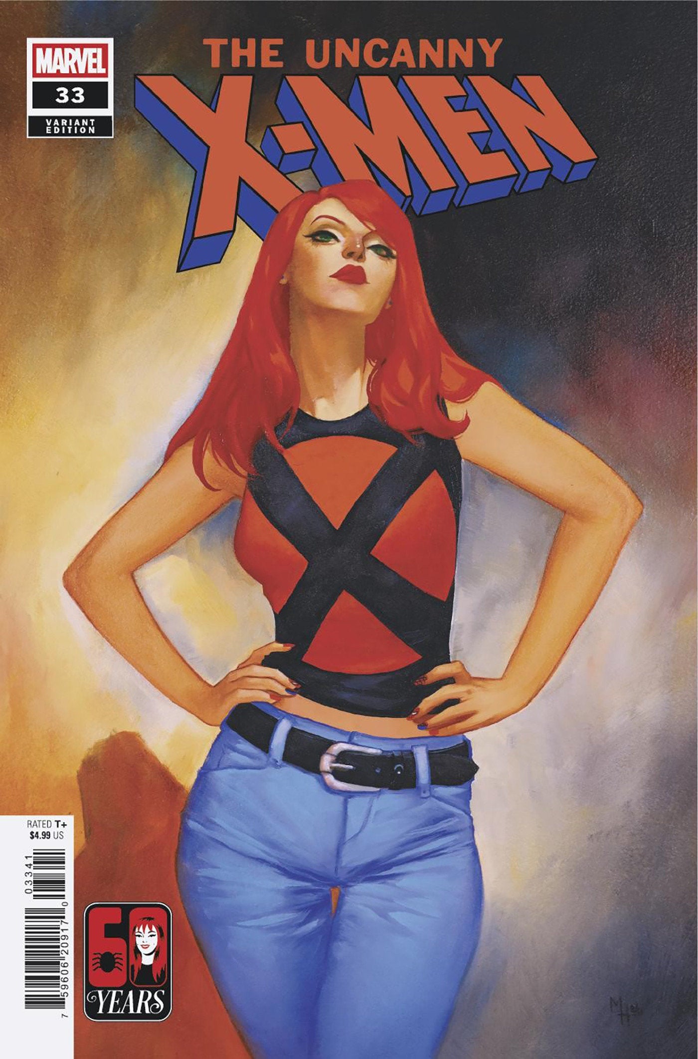 Uncanny X-Men #33 Meghan Hetrick Mary Jane Watson Variant | Odin's Place
