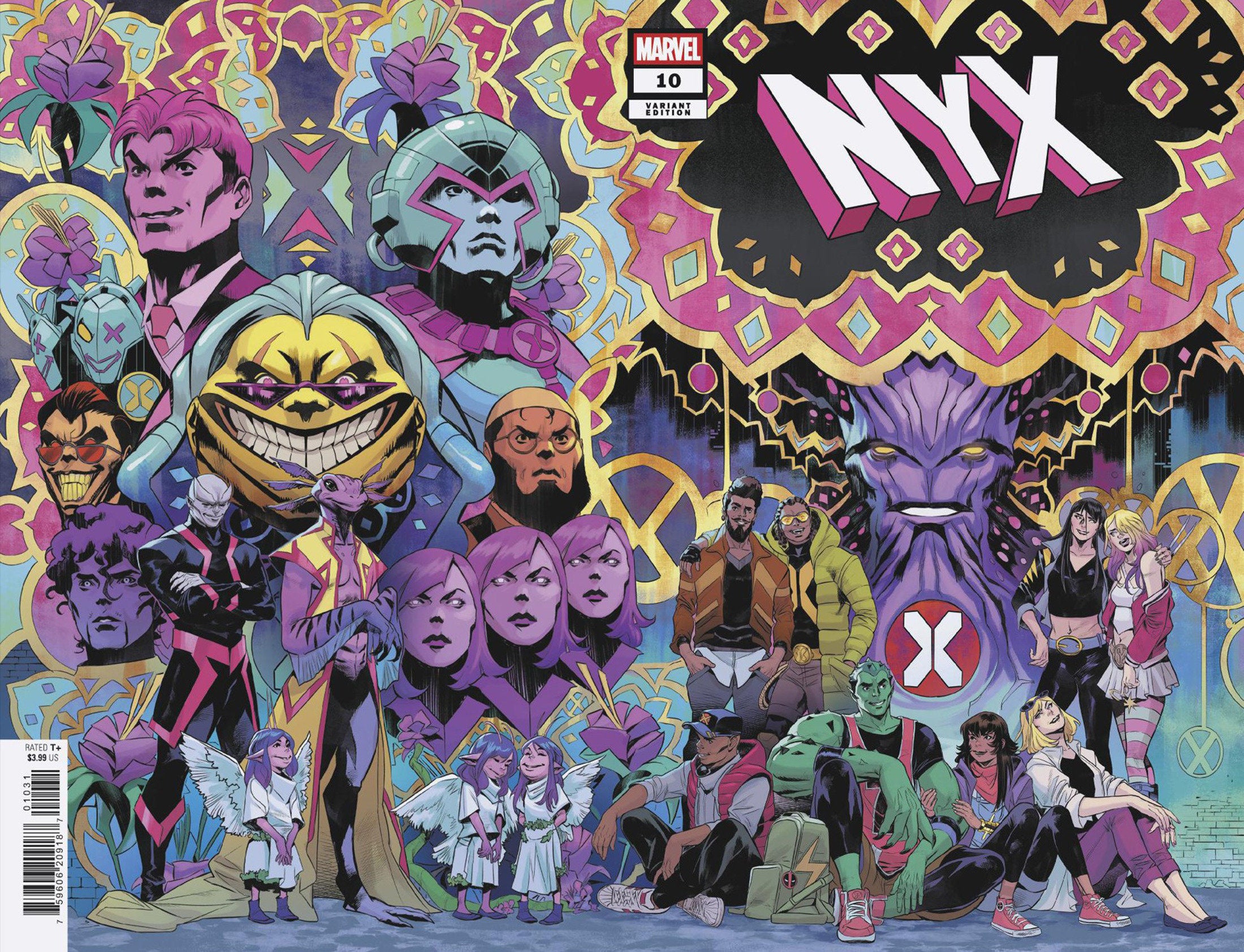 NYX #10 Francesco Mortarino Wraparound Variant | Odin's Place
