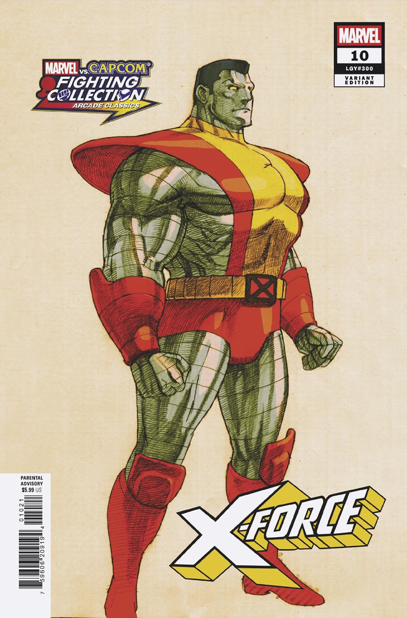 X-Force #10 Bengus Marvel vs Capcom Variant | Odin's Place