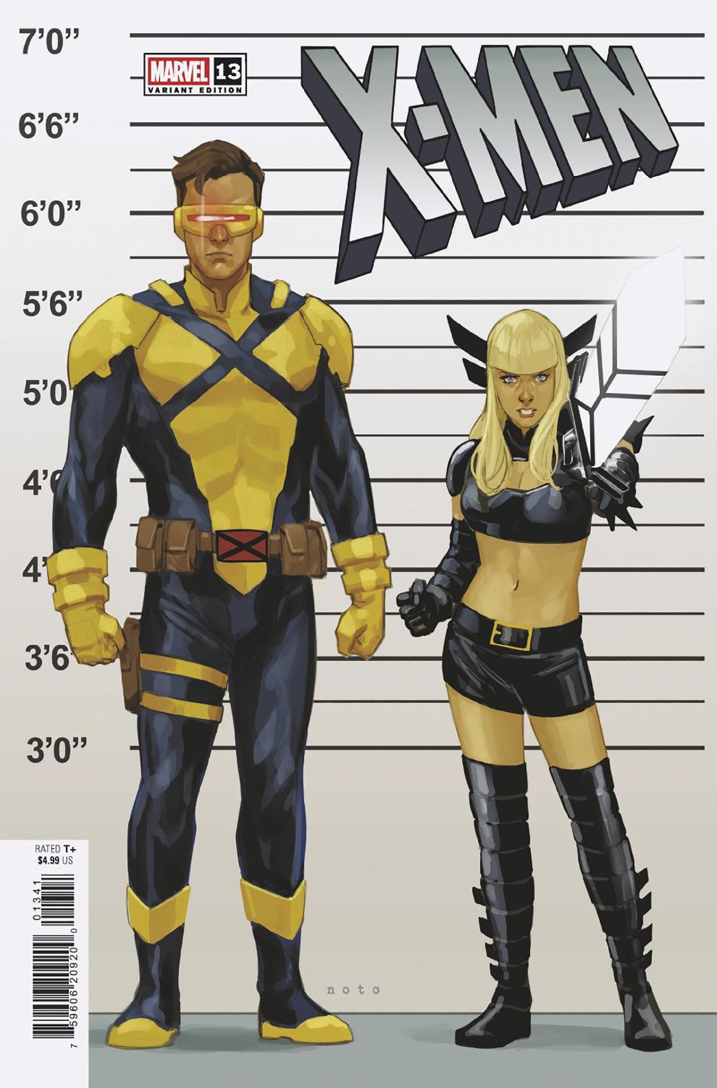 X-Men #13 Phil Noto Connecting X-Manhunt Variant [Xmh] | Odin's Place