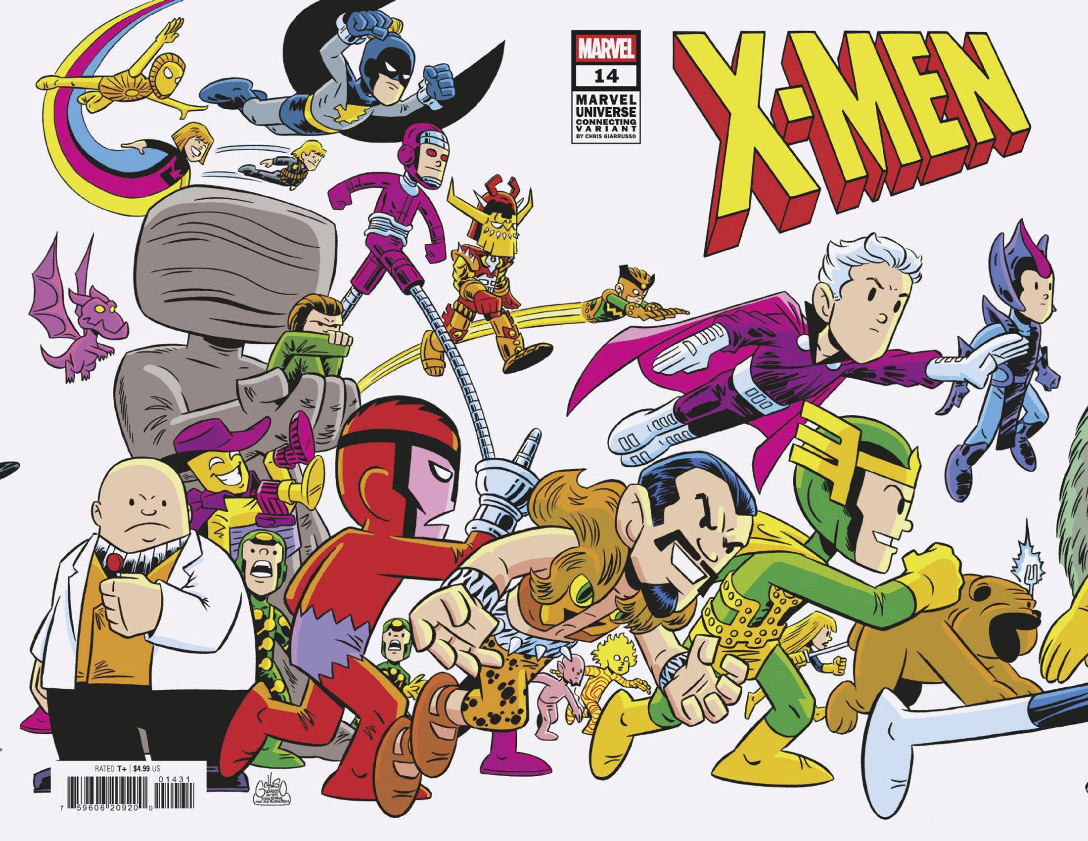X-Men #14 Chris Giarrusso Marvel Universe Connecting Wrap Variant G | Odin's Place