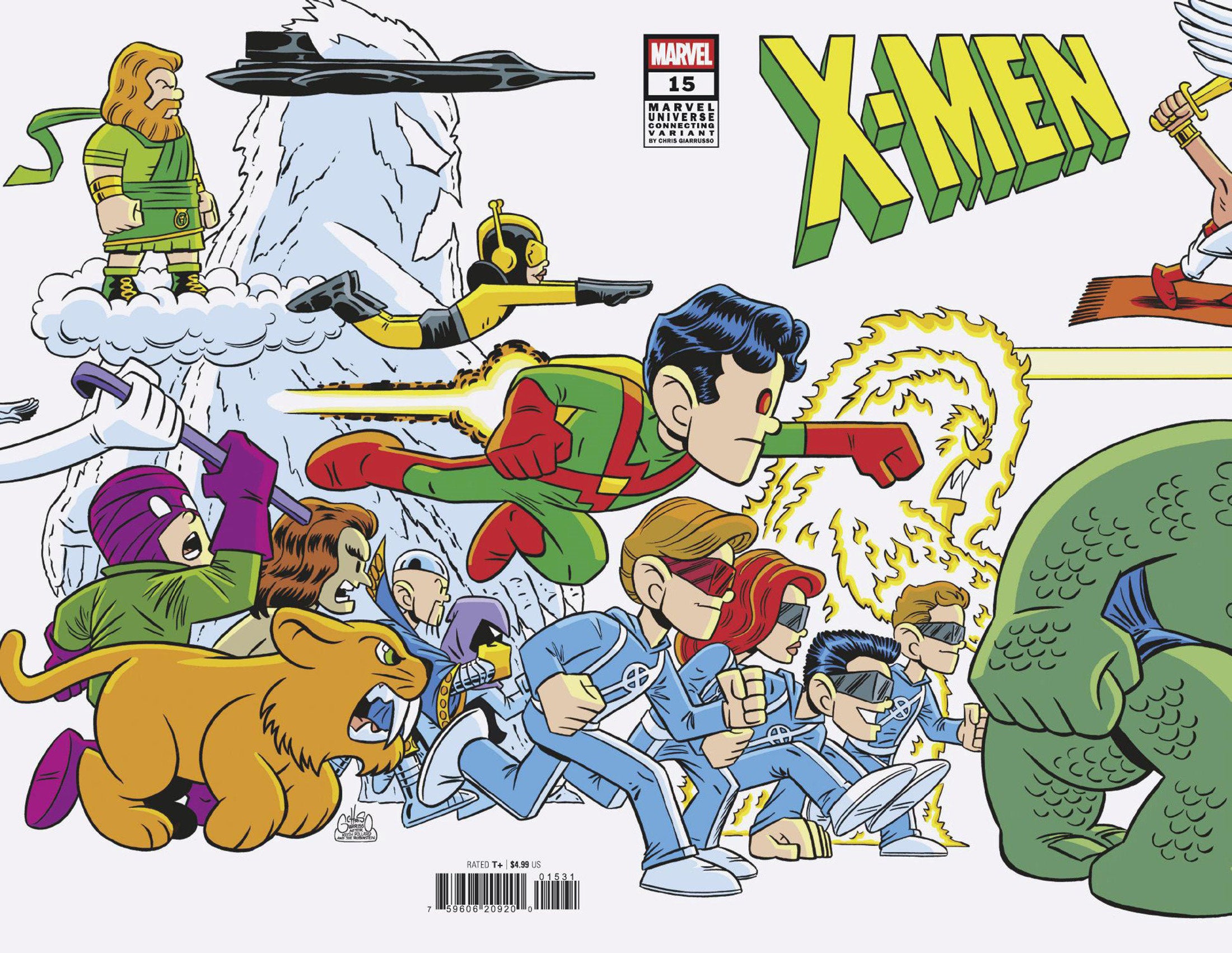 X-Men #15 Chris Giarrusso Marvel Universe Connect Variant O | Odin's Place