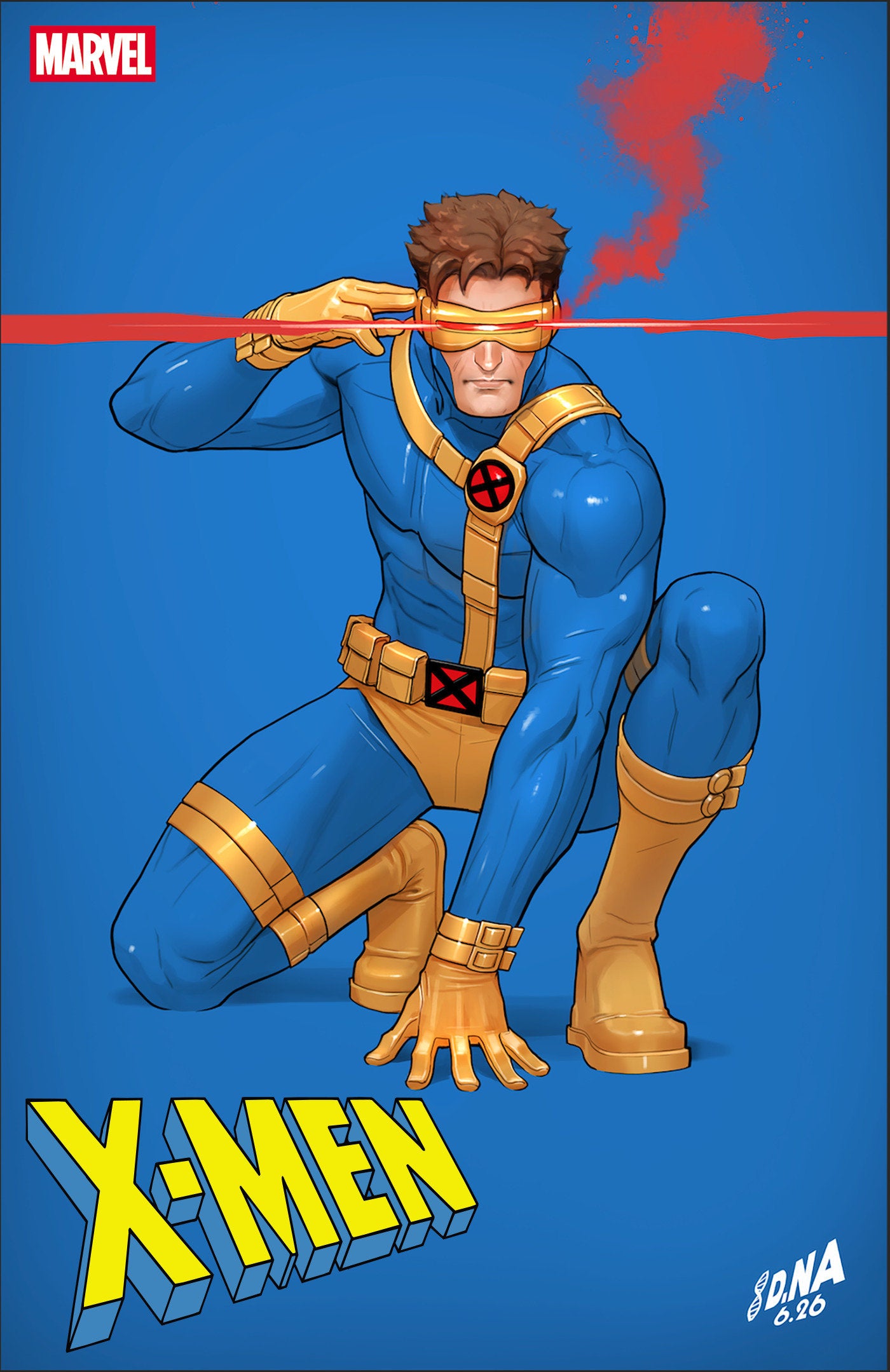 X-Men #33 David Nakayama Color Block Blue Variant | Odin's Place