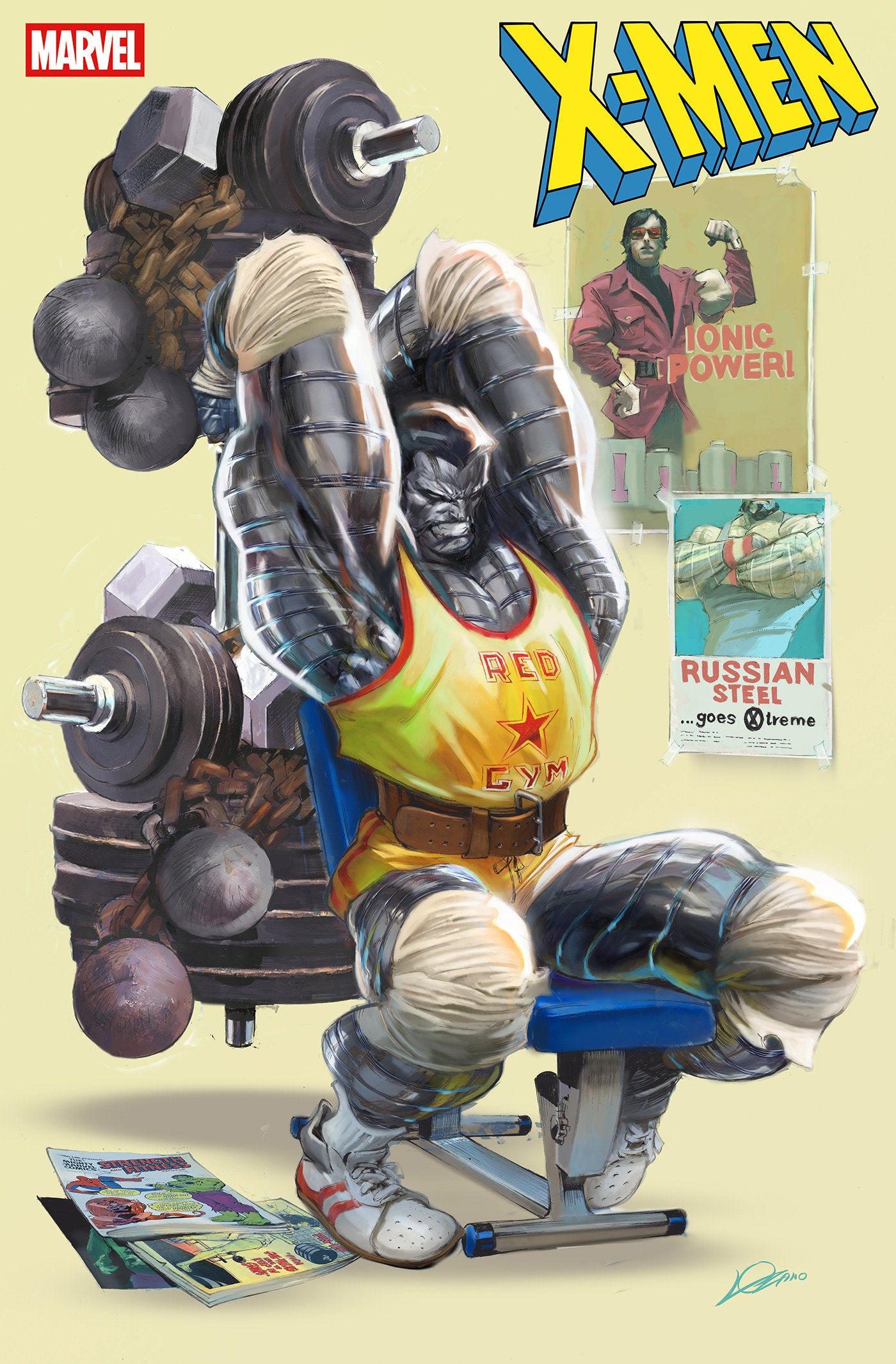 X-Men #34 Alexander Lozano '80 S Colossus Variant | Odin's Place