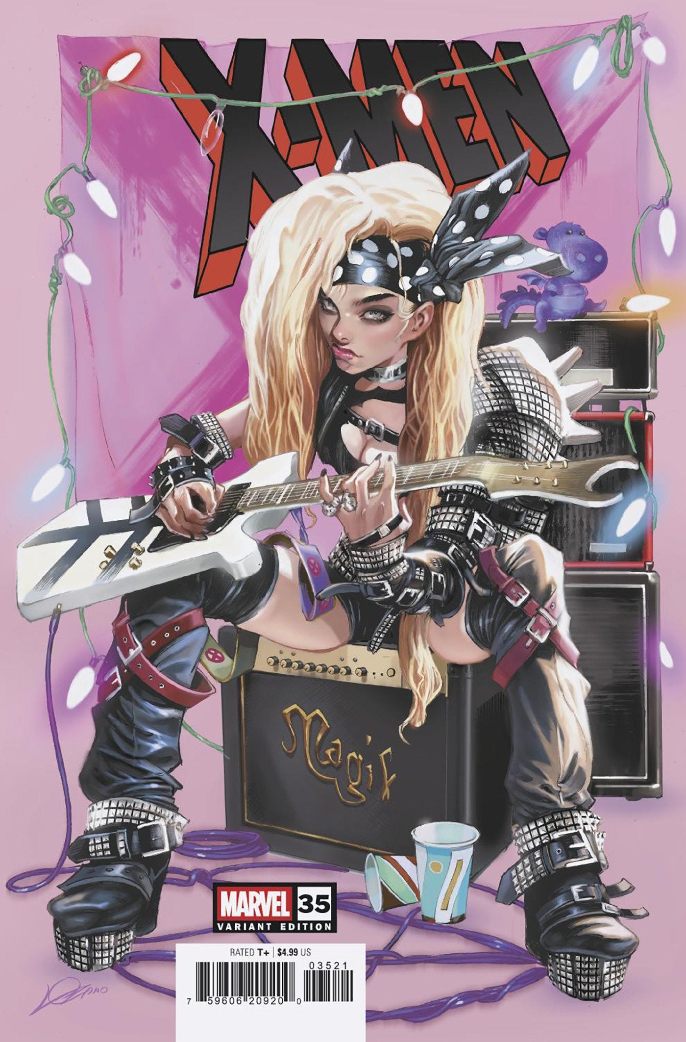 X-Men #35 Alexander Lozano '80 S Magik Variant | Odin's Place