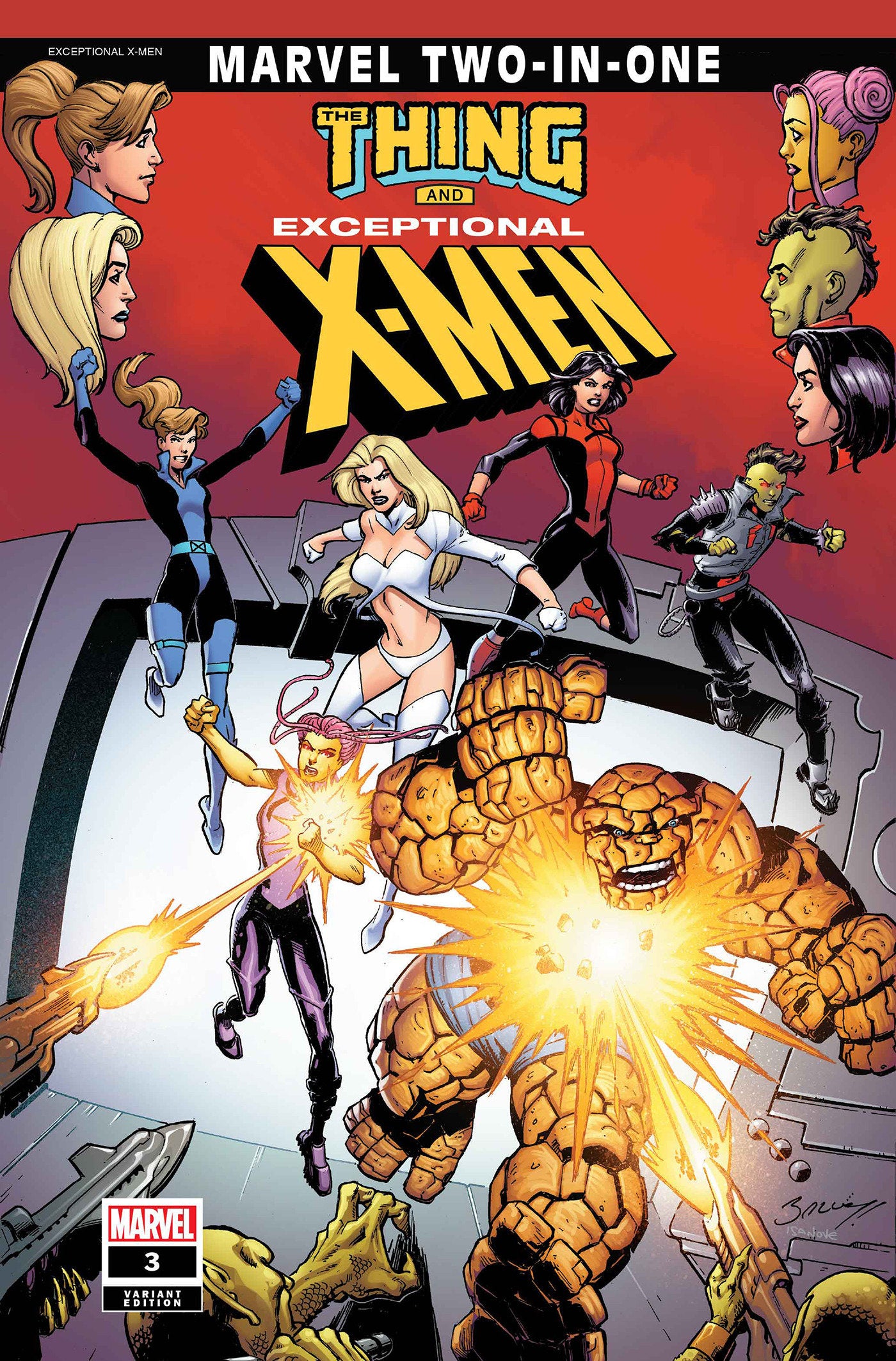 Exceptional X-Men #3 Mark Bagley Marvel Two-In-One Variant | Odin's Place