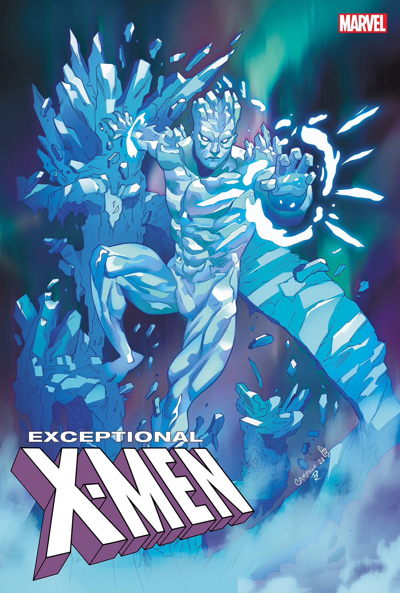 Exceptional X-Men #4 Chris Campana Iceman Variant | Odin's Place