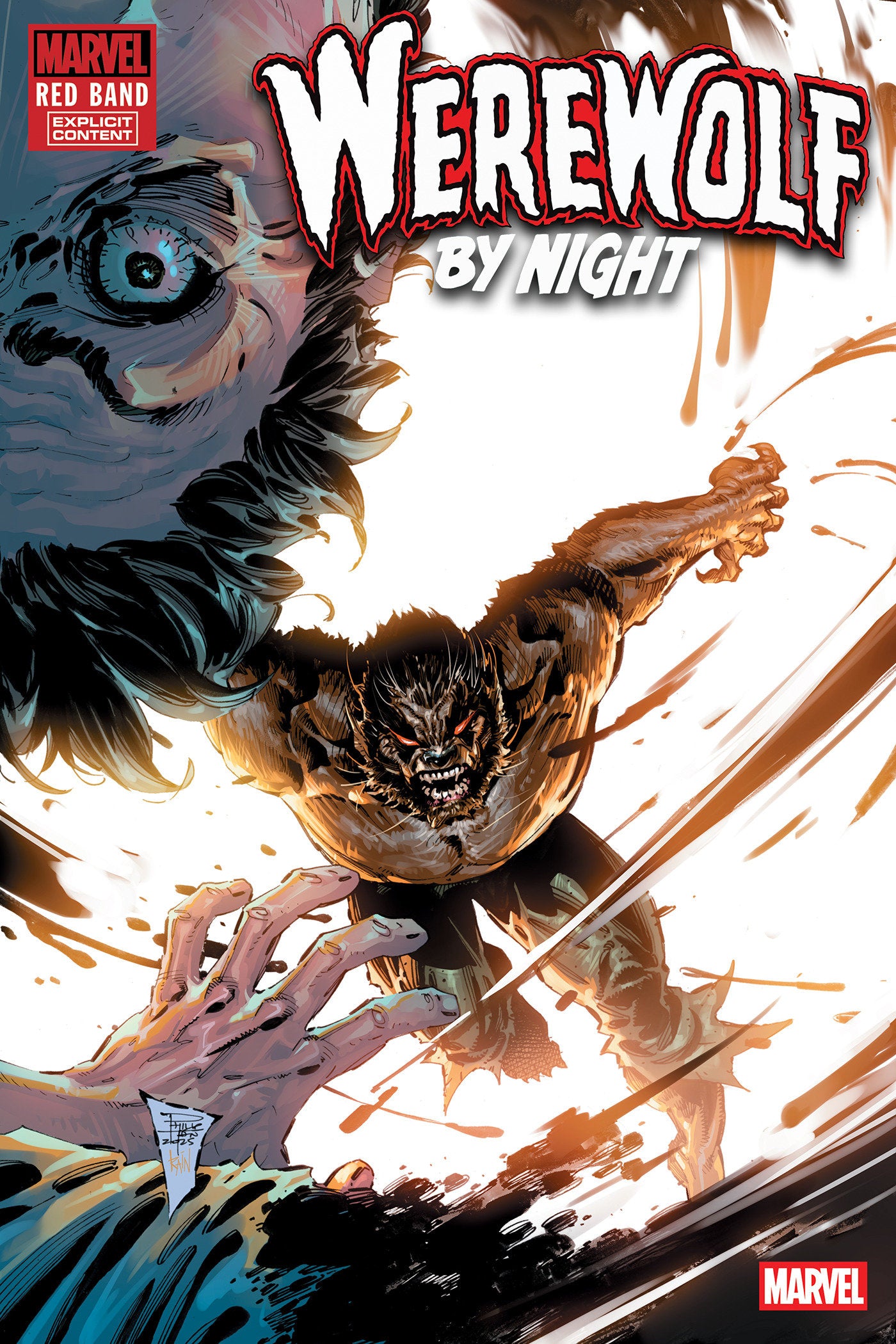 Werewolf By Night Red Band #8 Philip Tan Variant (Polybag) | Odin's Place